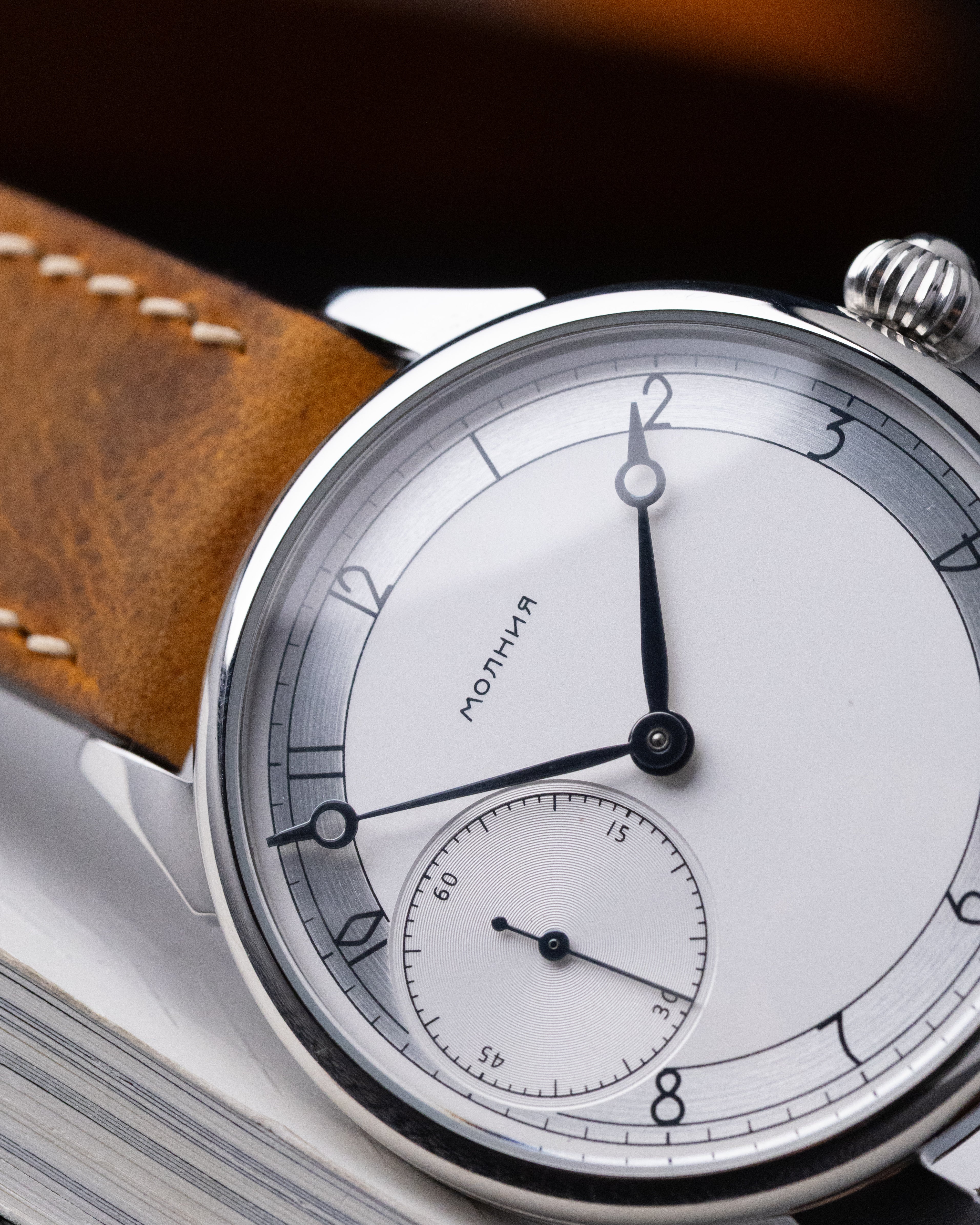 Vintage Molnja Two - tone Dial, Oversized Jumbo Case, Pontife hands, Cal. 3602 from 1980's - DuMarko