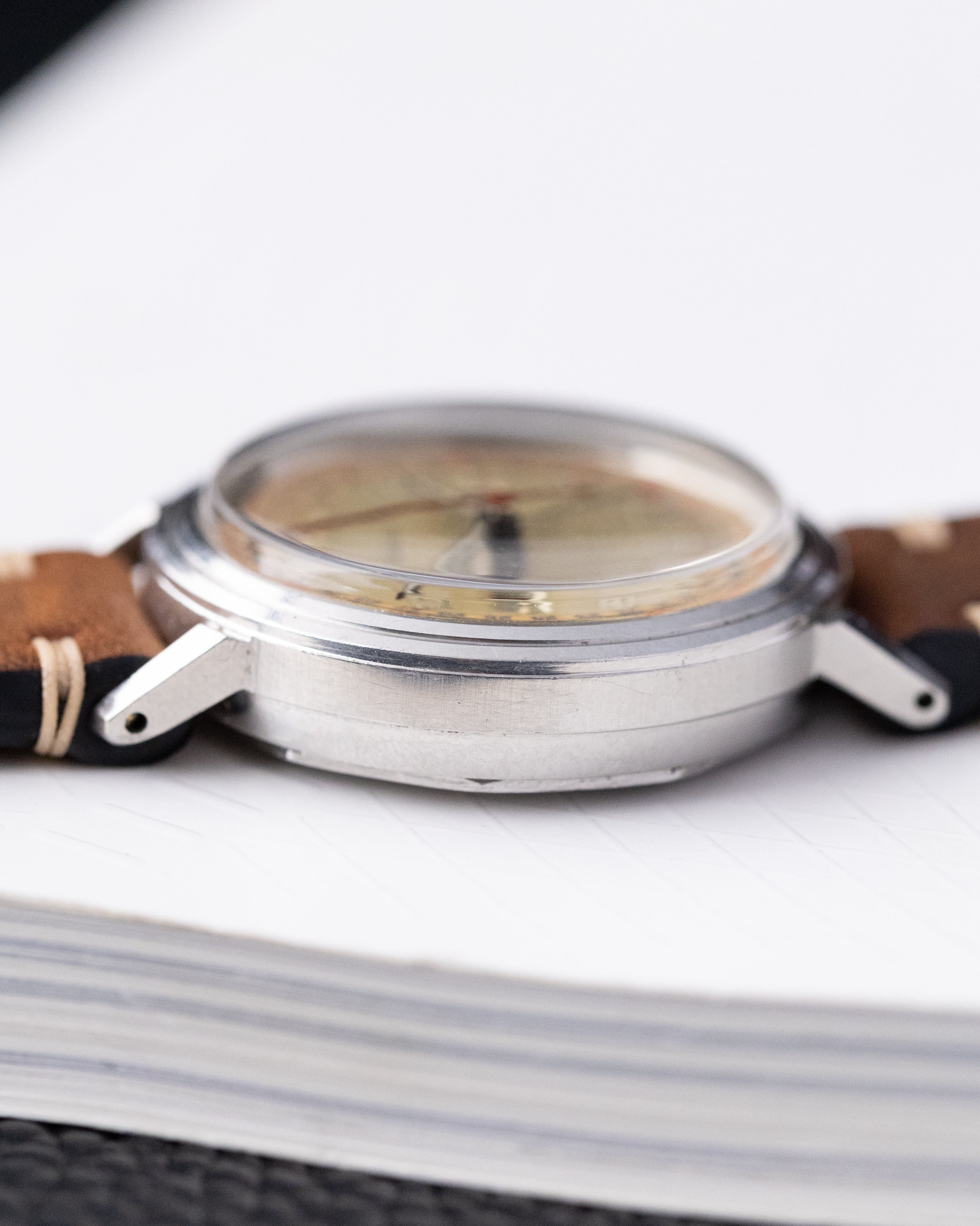 Vintage Movado Calendograph, Triple Calendar, Borgel Case, Ref. 14819 from 1950's - DuMarko