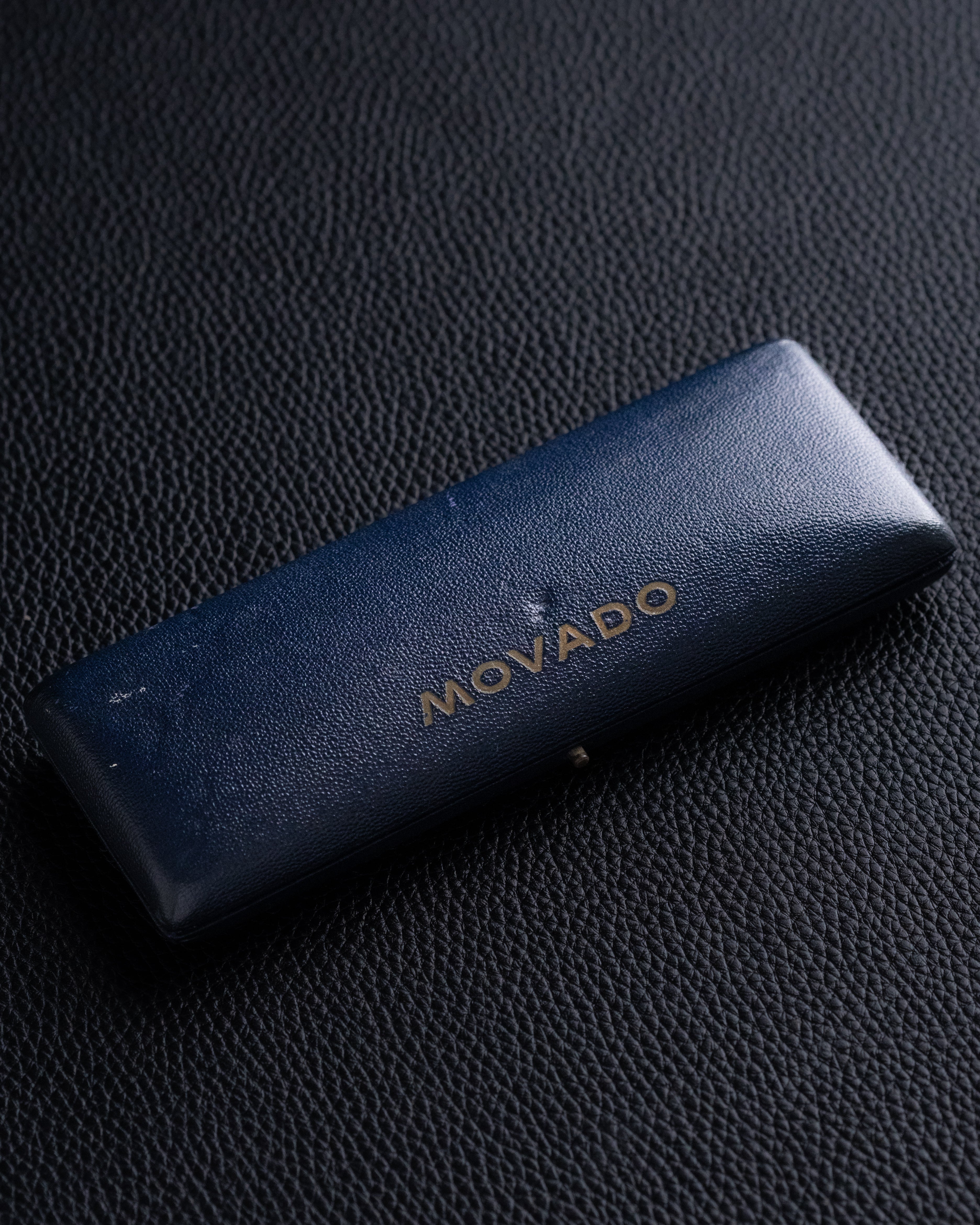 Vintage Movado Dress Watch, Ref. 58295, Gold - Plated Case, Swiss made from 1950s, Original Box - DuMarko