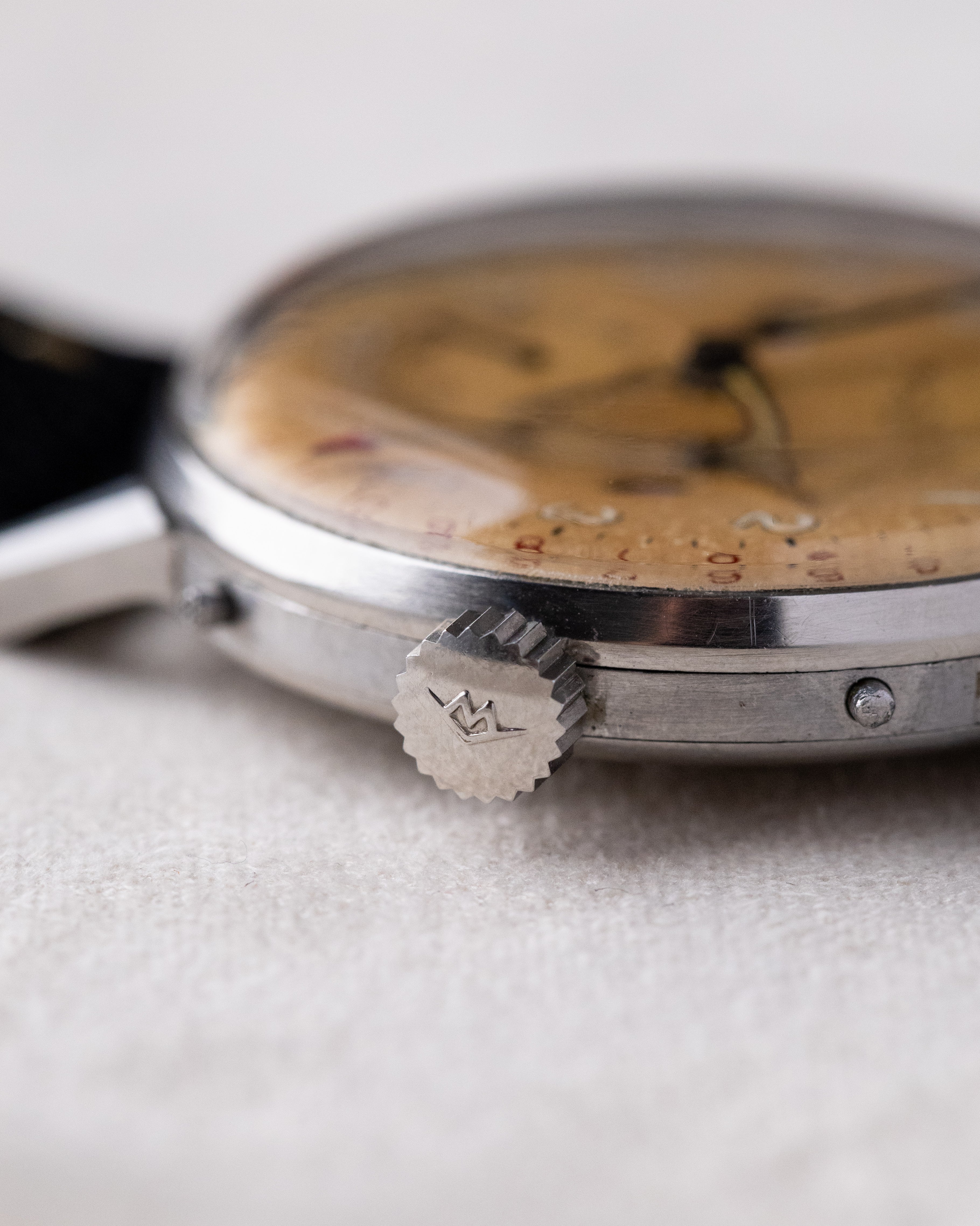 Vintage Movado Triple Calendar, Ref. 14806, Cal. Movado 470, Oversized 36 mm case from 1940's - DuMarko