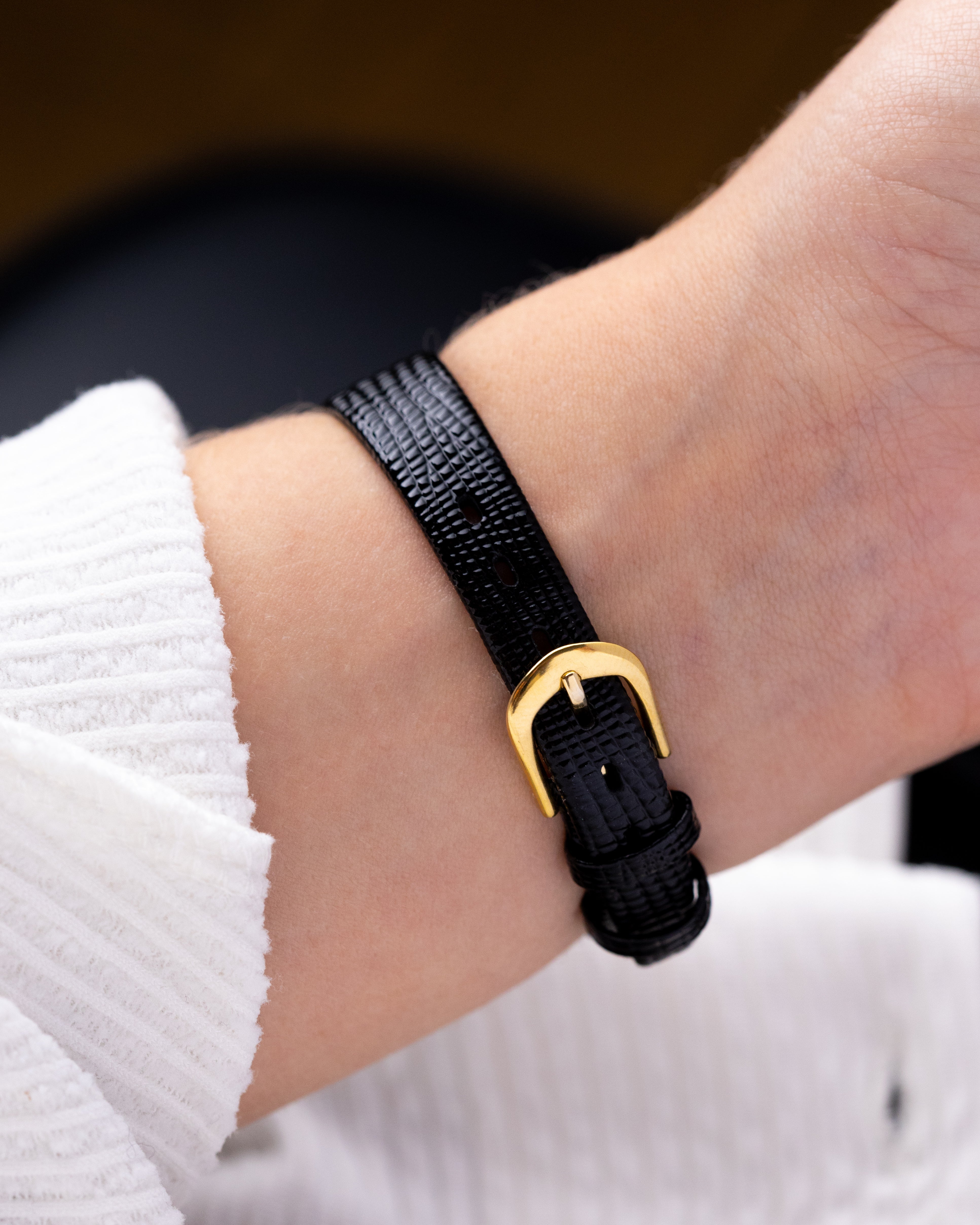 Vintage Must de Cartier Vendome Quartz, “Onyx” Style Black Dial, Original Box and Documents (Full Set) - DuMarko