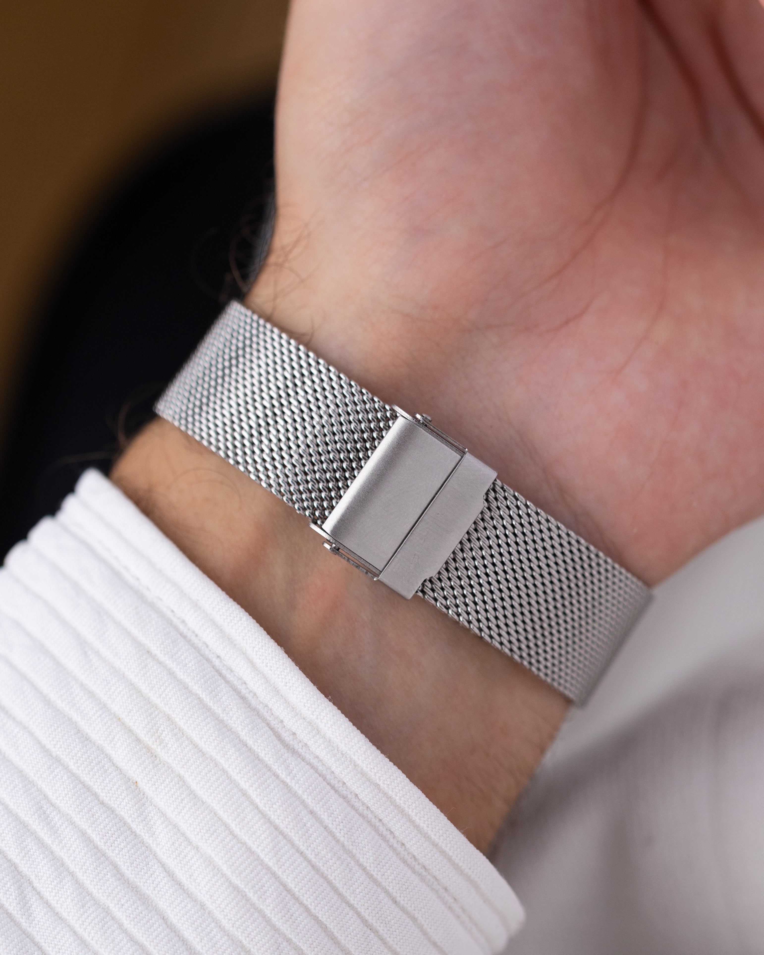 Vintage Omega Art Deco Tank, Swiss Watch, Curved Steel Case, Silver Dial, Cal. 620 from 1966 - DuMarko