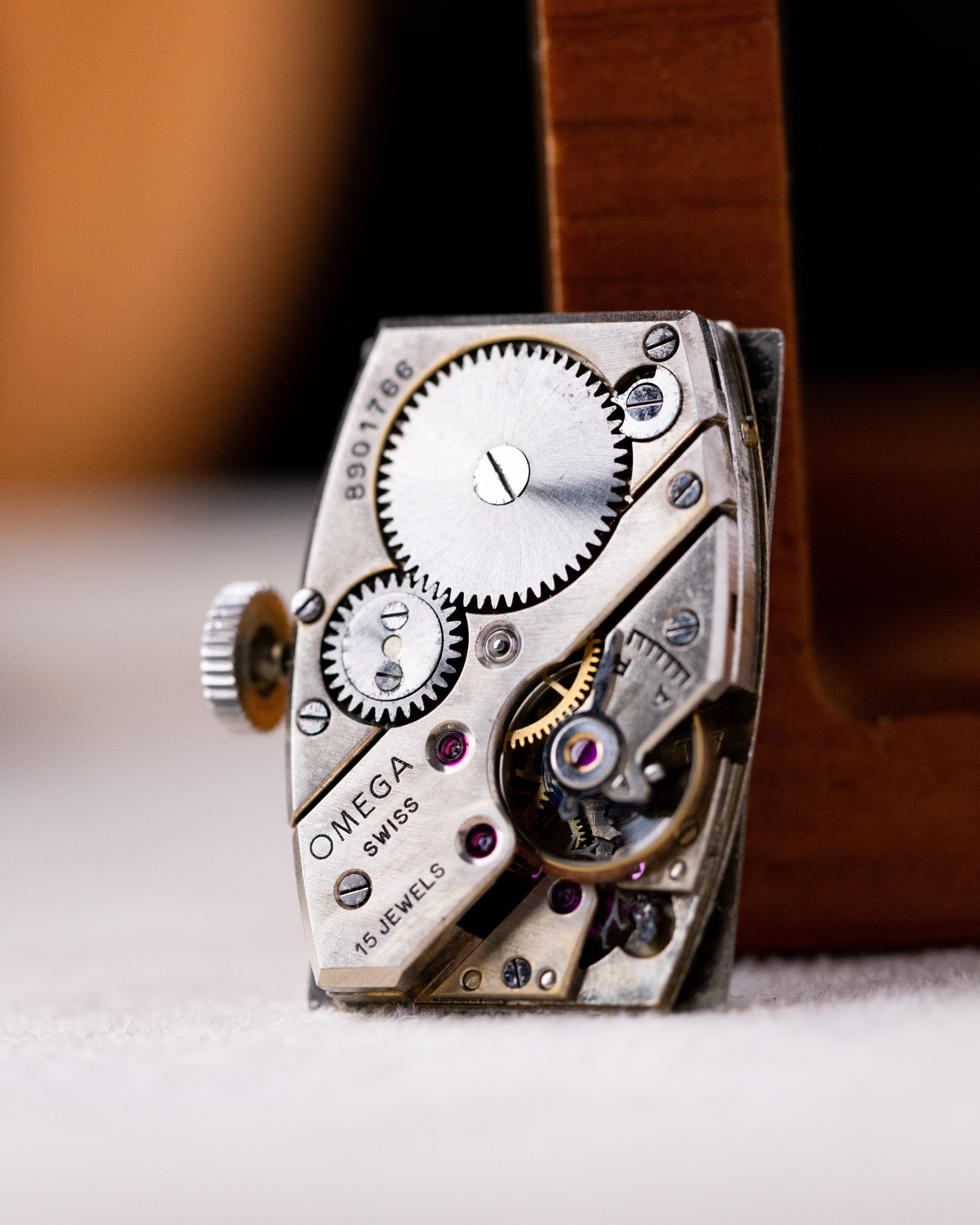 Vintage Omega Art Deco Tank, Swiss watch, Original Sector Dial, Mechanical Cal. T17 from 1935 - DuMarko