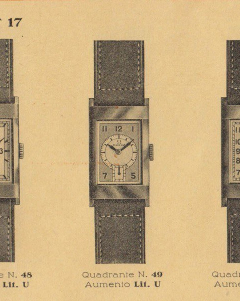 Vintage Omega Art Deco Tank, Swiss watch, Original Sector Dial, Mechanical Cal. T17 from 1935 - DuMarko