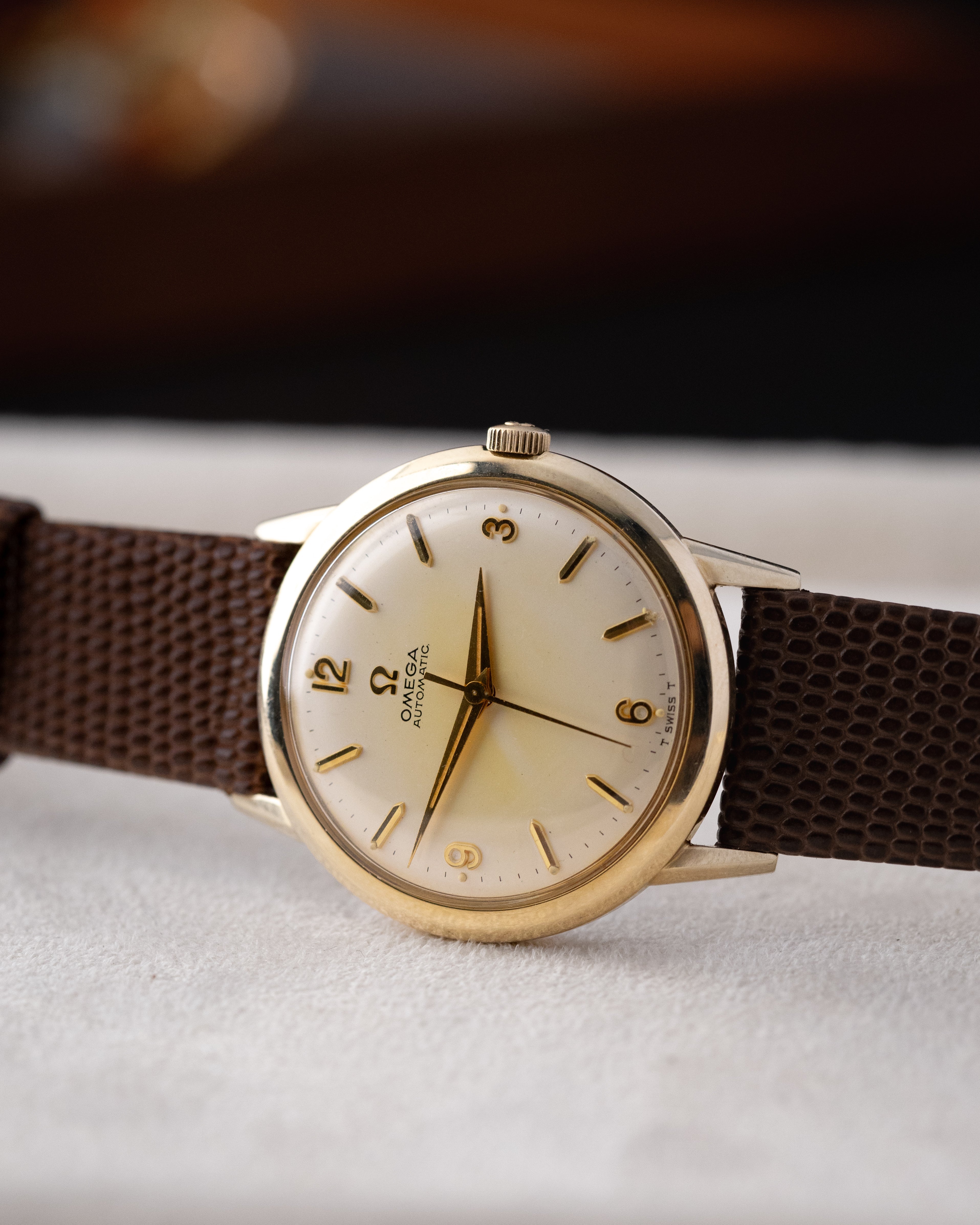 Vintage Omega Automatic Swiss Watch, Ref. LU6304, Cal. 550, 10K Gold - Filled Case from 1965 - DuMarko
