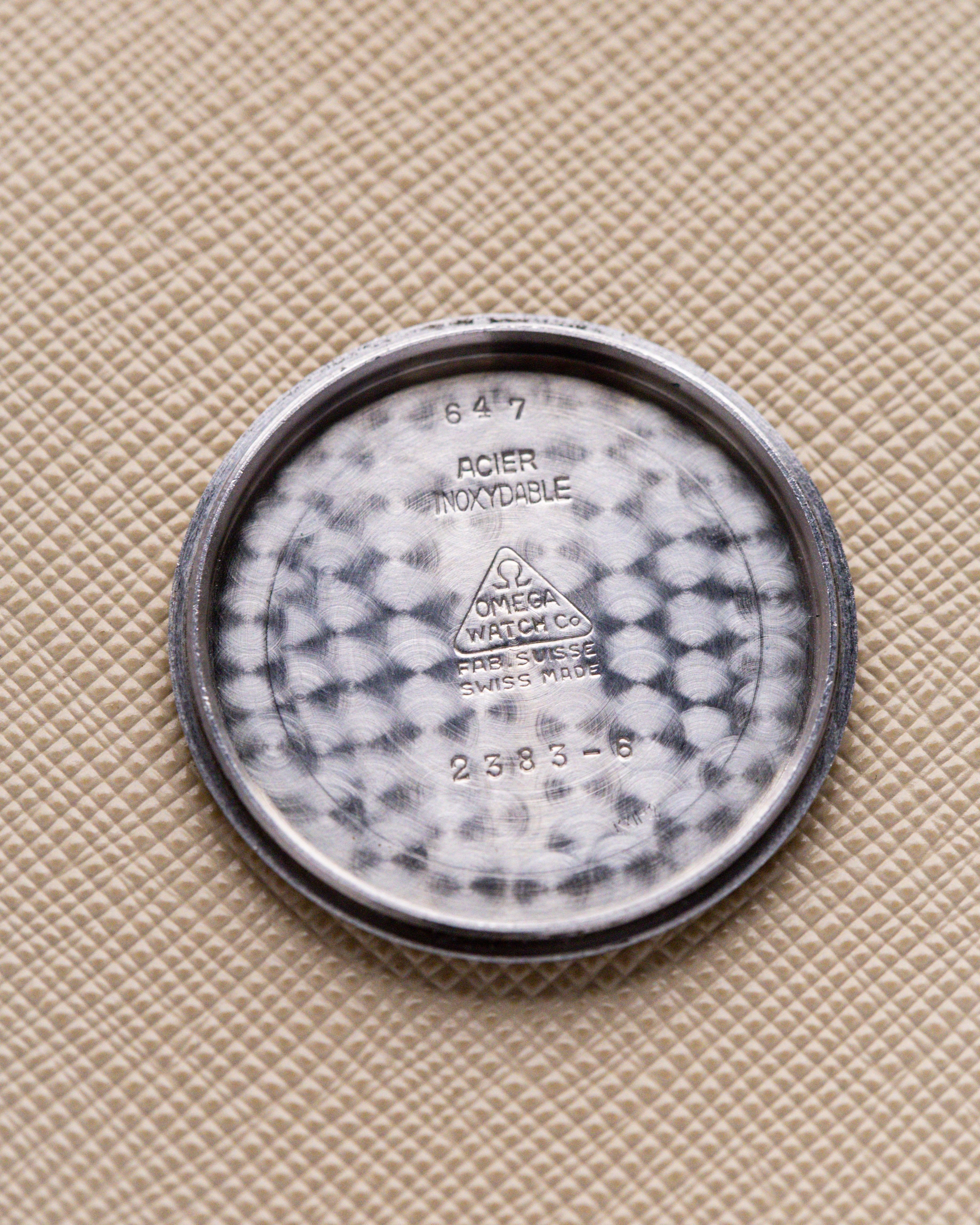 Vintage Omega Bullseye Swiss watch, Ref. 2383 - 6, Cal. 30T2 Original Radium Dial from 1947 - DuMarko