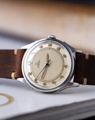 Vintage Omega Bumper Automatic, Two - tone Radium Dial, Ref. 2438 - 2 from 1944 - DuMarko
