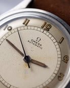 Vintage Omega Bumper Automatic, Two - tone Radium Dial, Ref. 2438 - 2 from 1944 - DuMarko