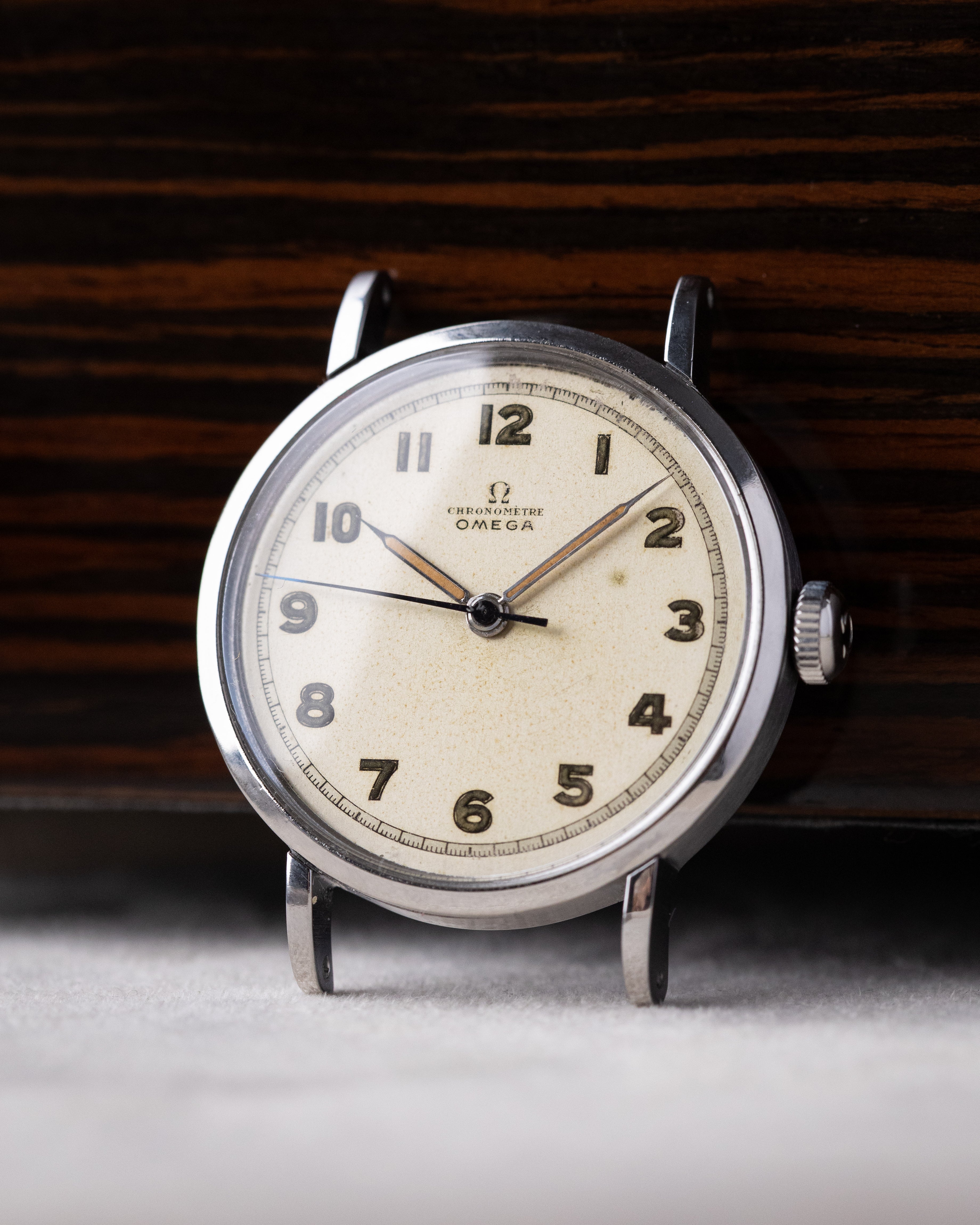 Vintage Omega Chronometer,Rare Ref. 2410 - 1, Radium Dial, Cal. 30T2 RG from 1944 - DuMarko