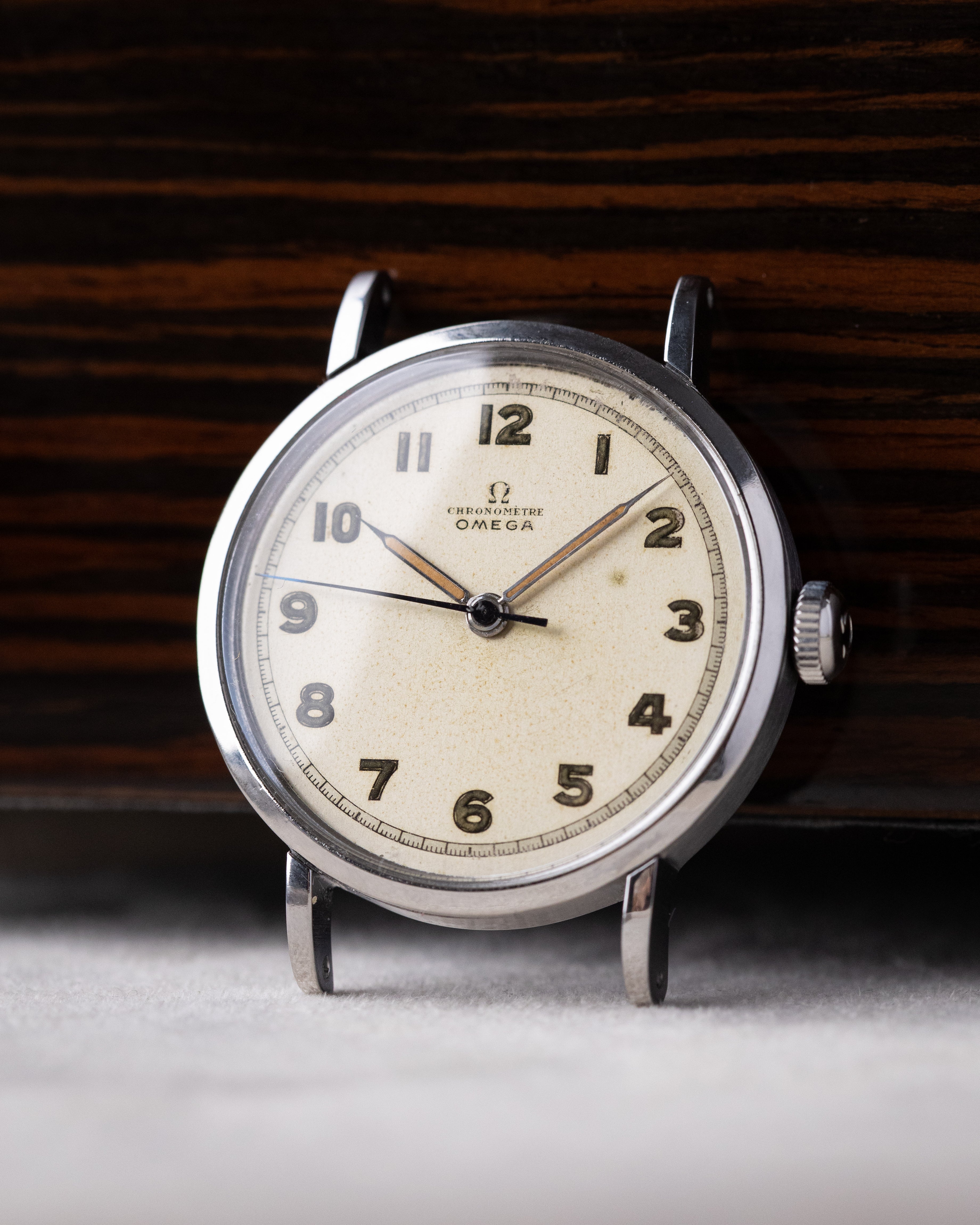 Vintage Omega Chronometer,Rare Ref. 2410 - 1, Radium Dial, Cal. 30T2 RG from 1944 - DuMarko