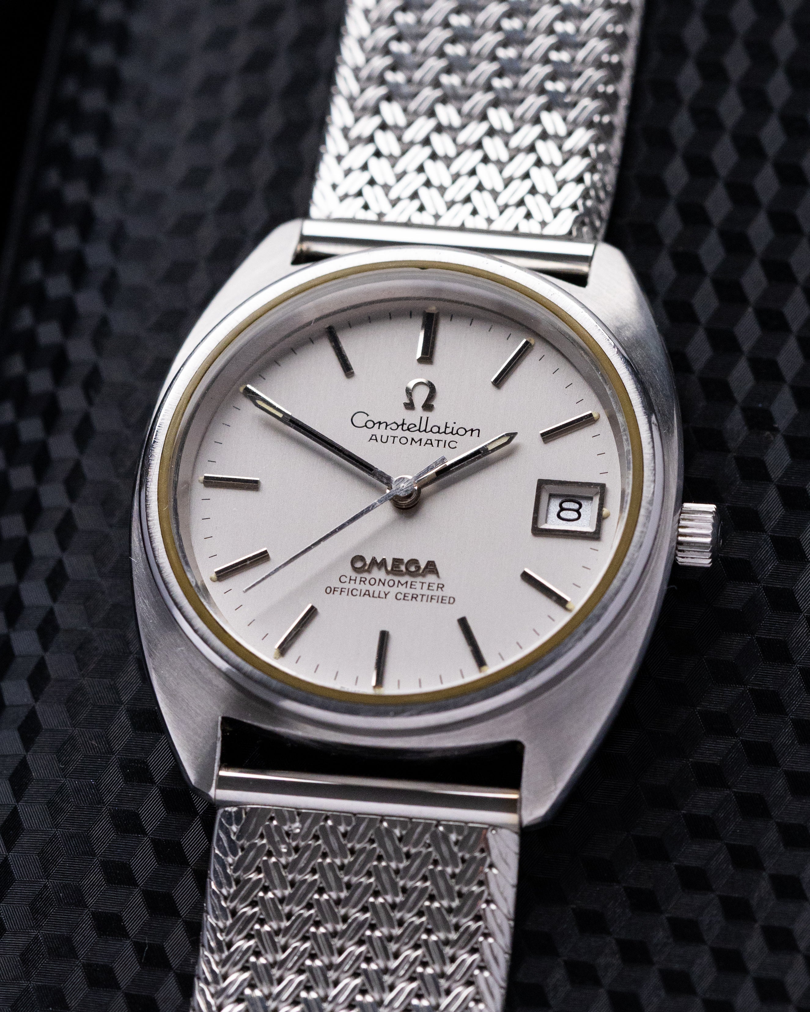 Vintage Omega Constellation Automatic Chronometer, C - shaped brushed case, Cal. 1011 from 1970's - DuMarko