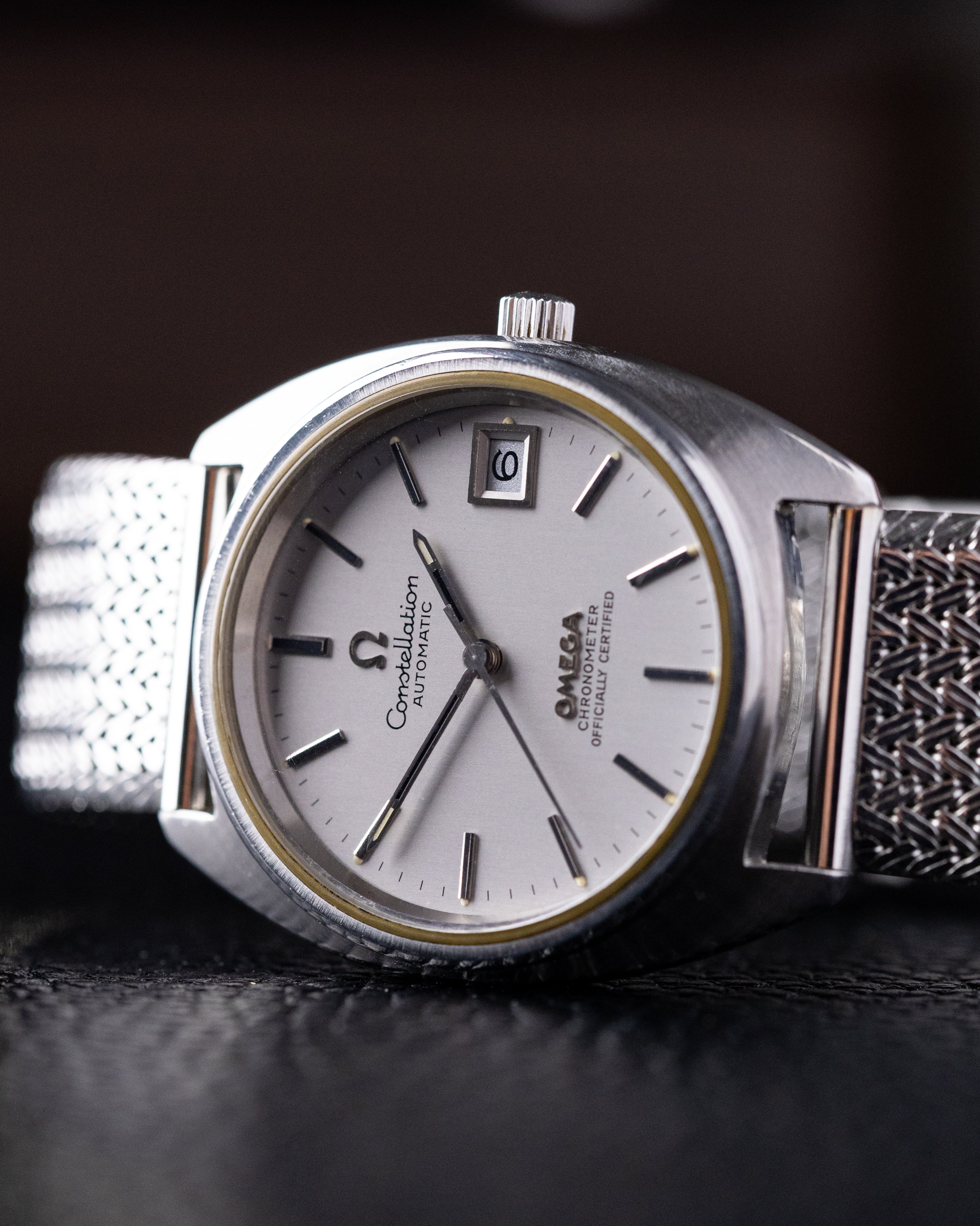 Vintage Omega Constellation Automatic Chronometer, C - shaped brushed case, Cal. 1011 from 1970's - DuMarko