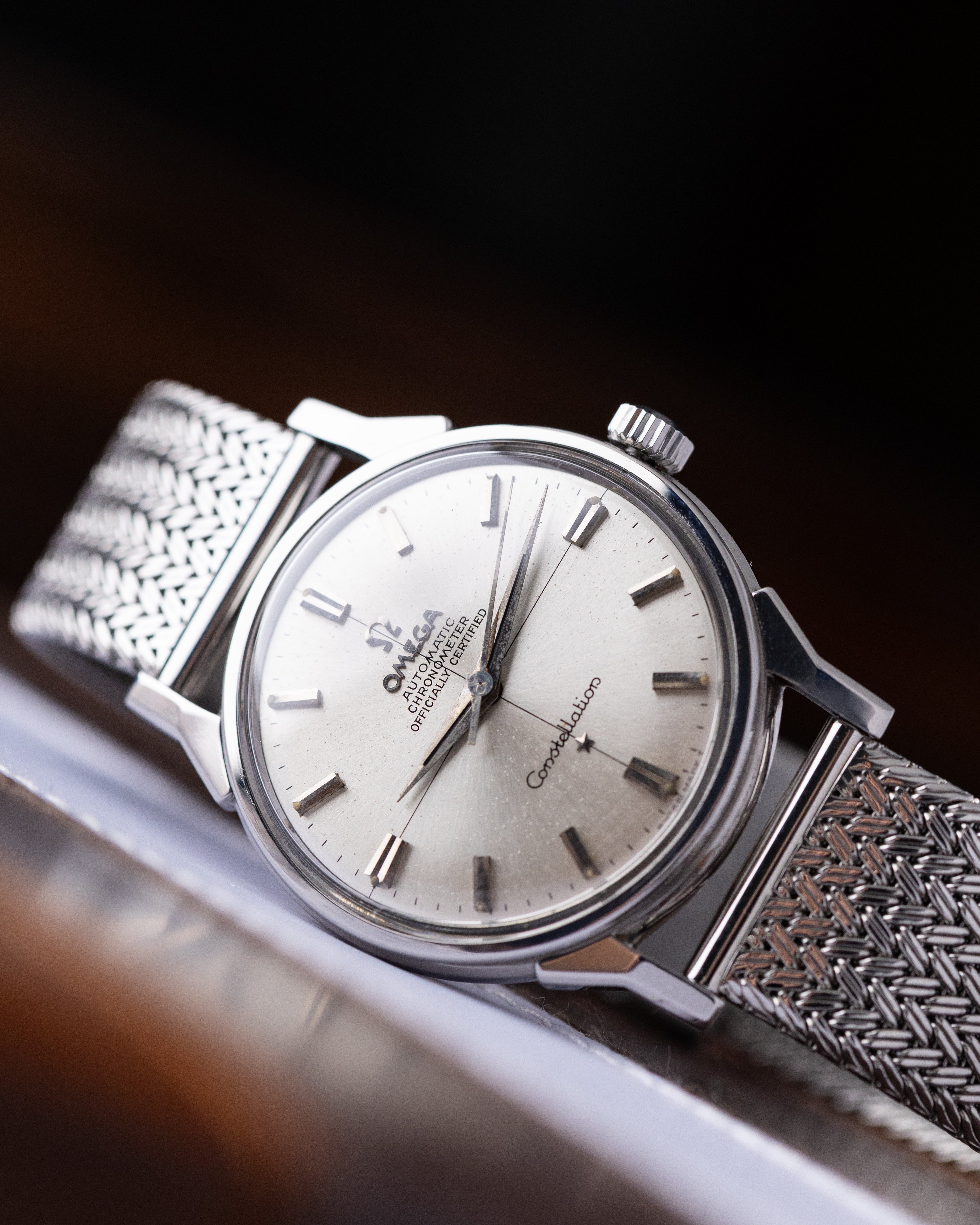 Vintage Omega Constellation Automatic, Swiss watch, Cal. 551, Stardust Patina, Ref 167.005 from 1966 - DuMarko