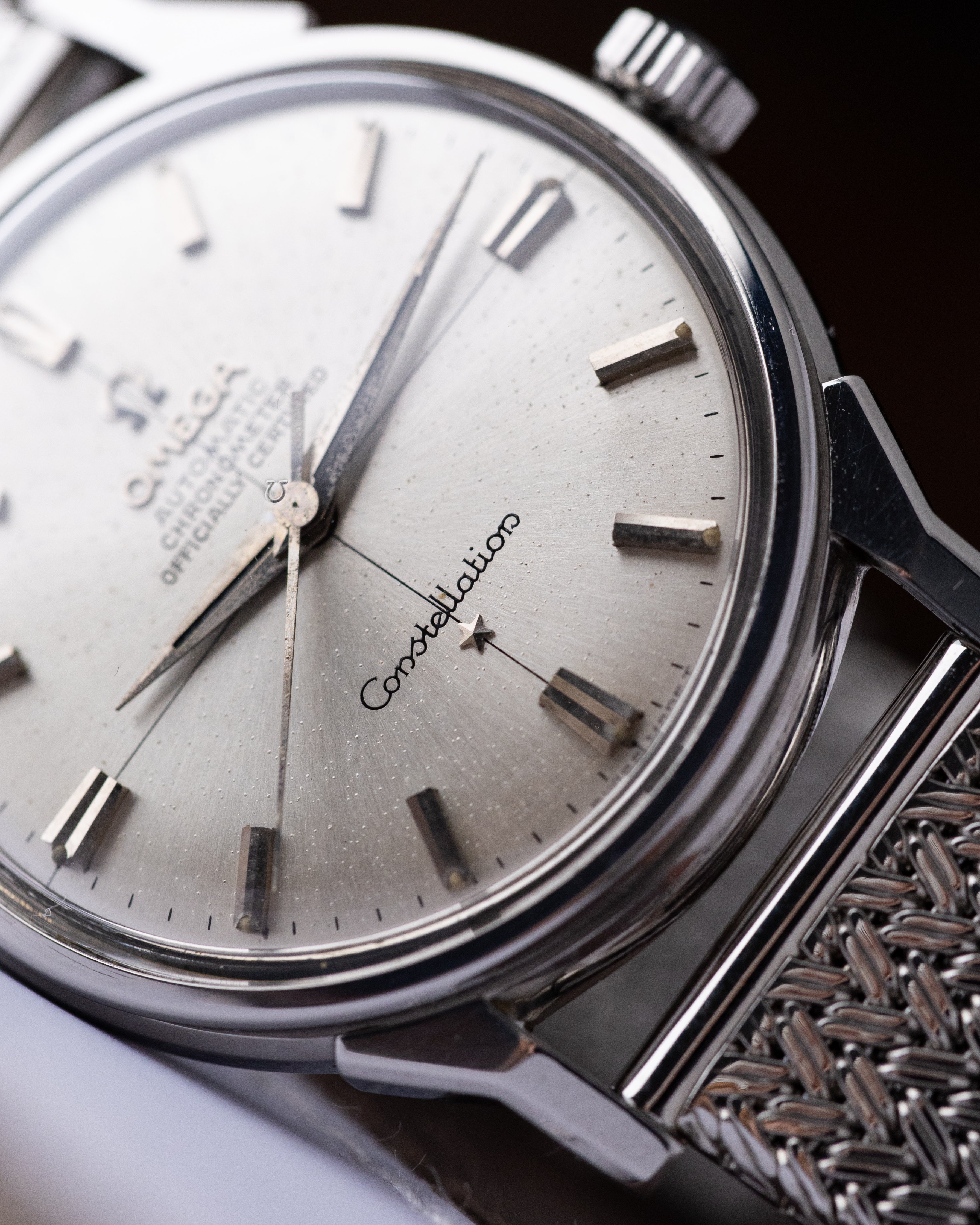 Vintage Omega Constellation Automatic, Swiss watch, Cal. 551, Stardust Patina, Ref 167.005 from 1966 - DuMarko