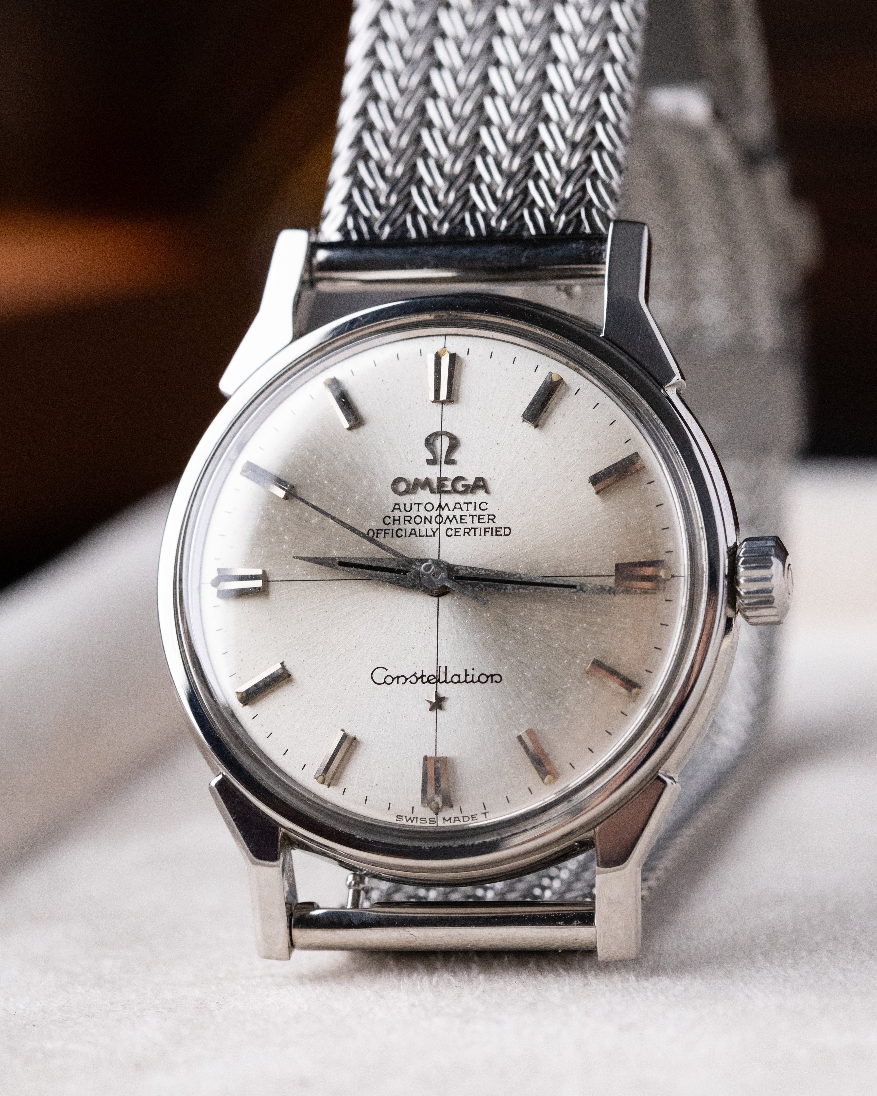 Vintage Omega Constellation Automatic, Swiss watch, Cal. 551, Stardust Patina, Ref 167.005 from 1966 - DuMarko