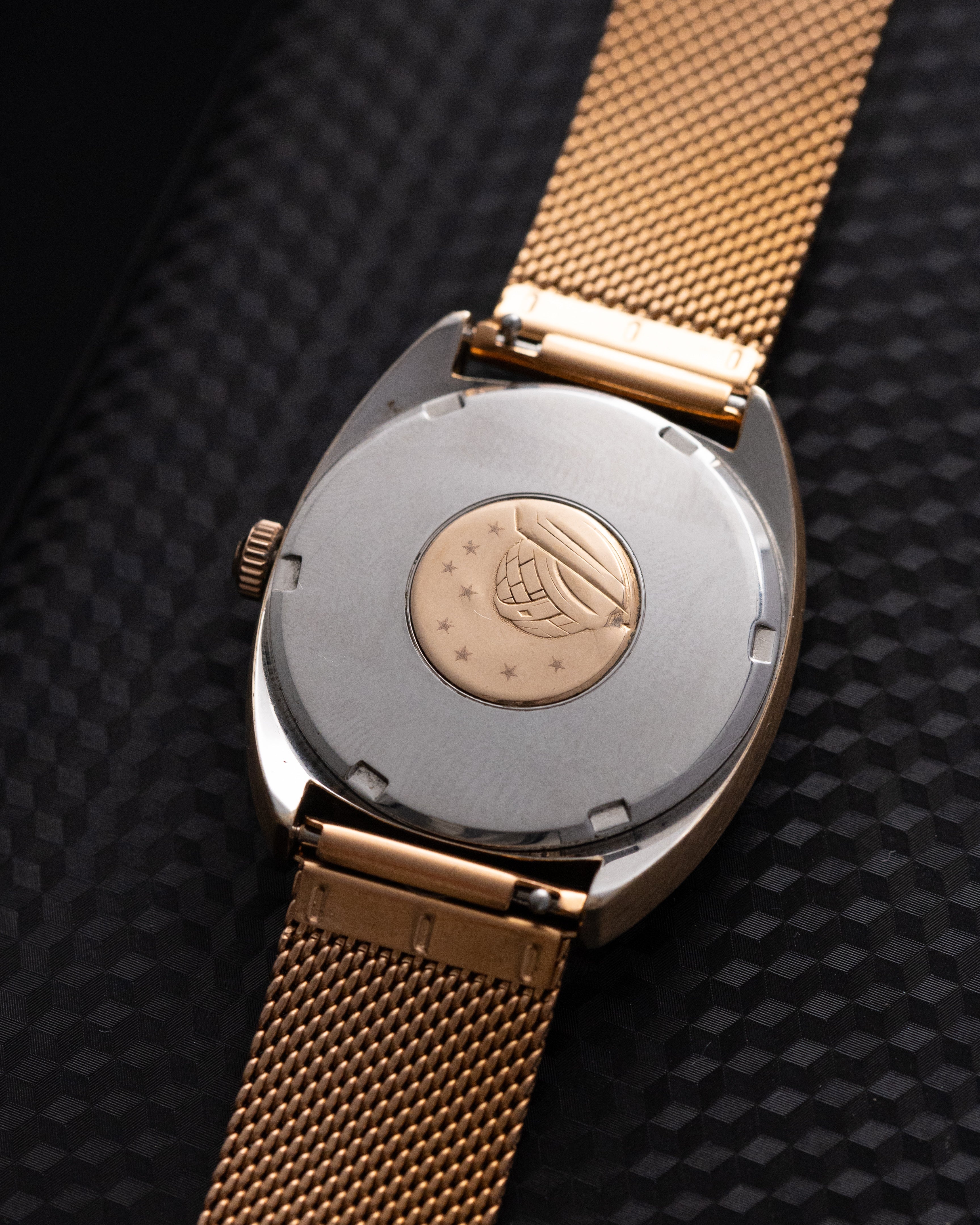 Vintage Omega Constellation C - shape, Cal. 564, Date Window, Gold - rose C - shape case, from 1960's - DuMarko