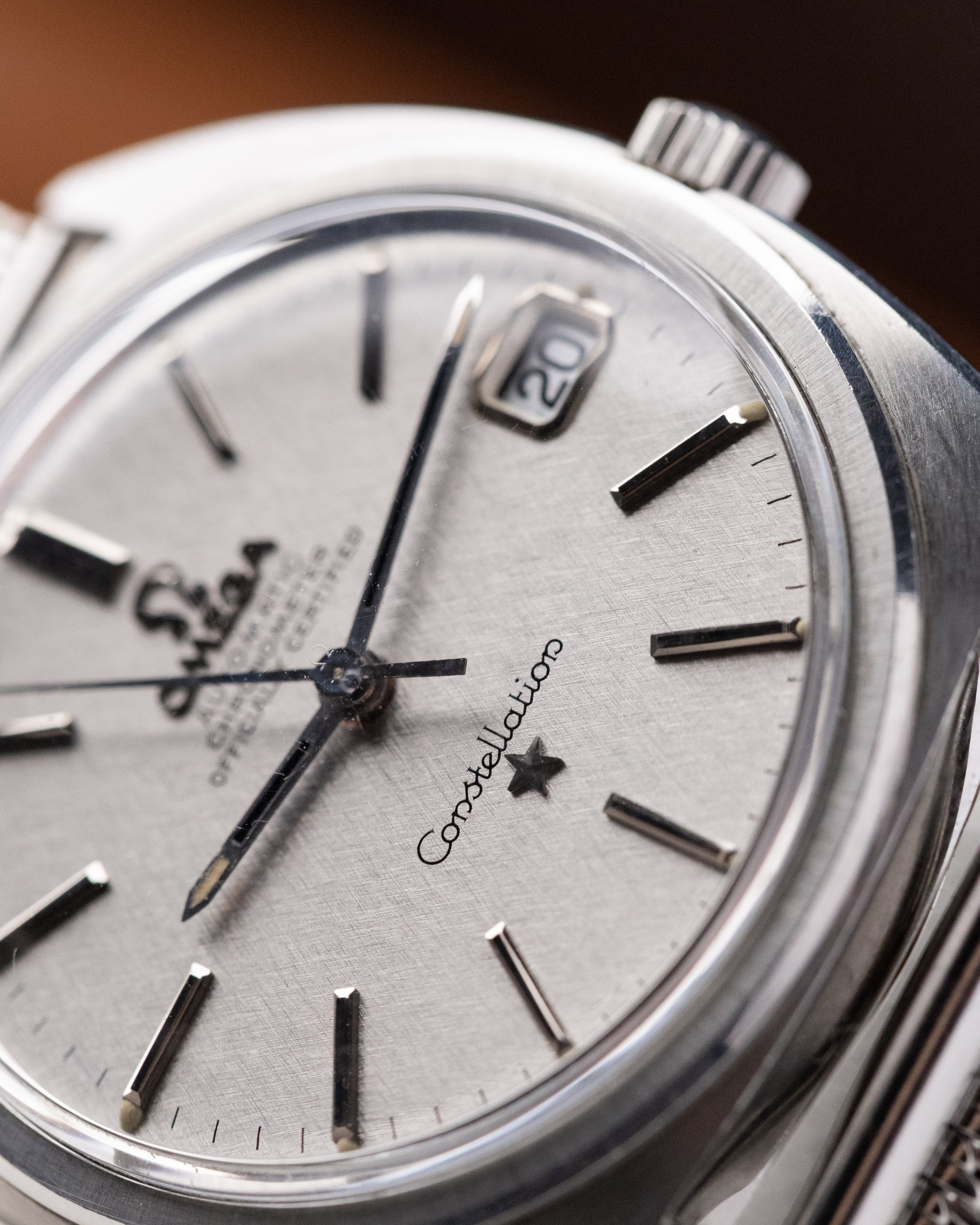 Vintage Omega Constellation C - shape, Cal. 564, Date Window, Rare "Frosty" Dial from 1960's - DuMarko