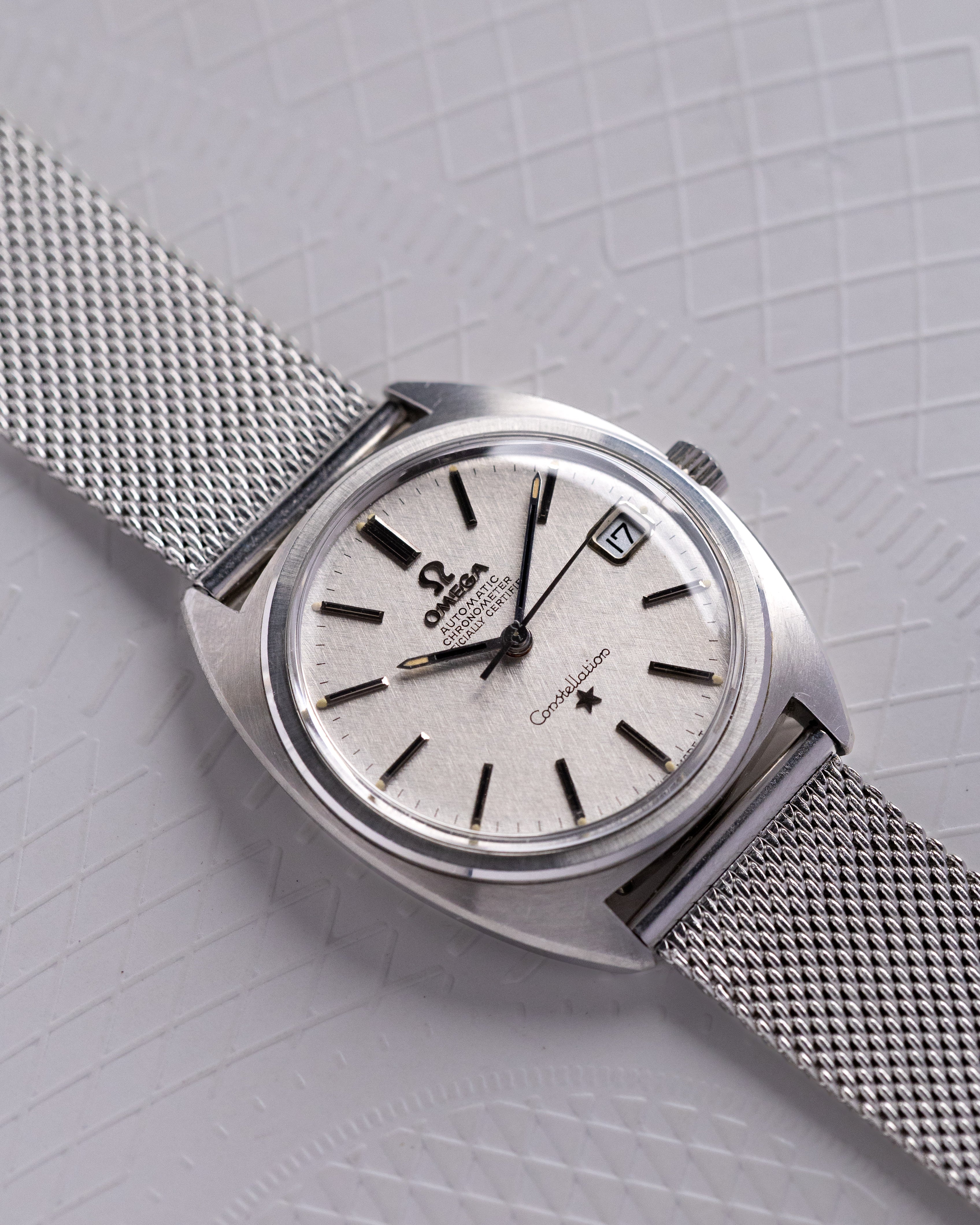 Vintage Omega Constellation C - shape, Cal. 564, Date Window, Rare "Frosty" Dial from 1960's - DuMarko