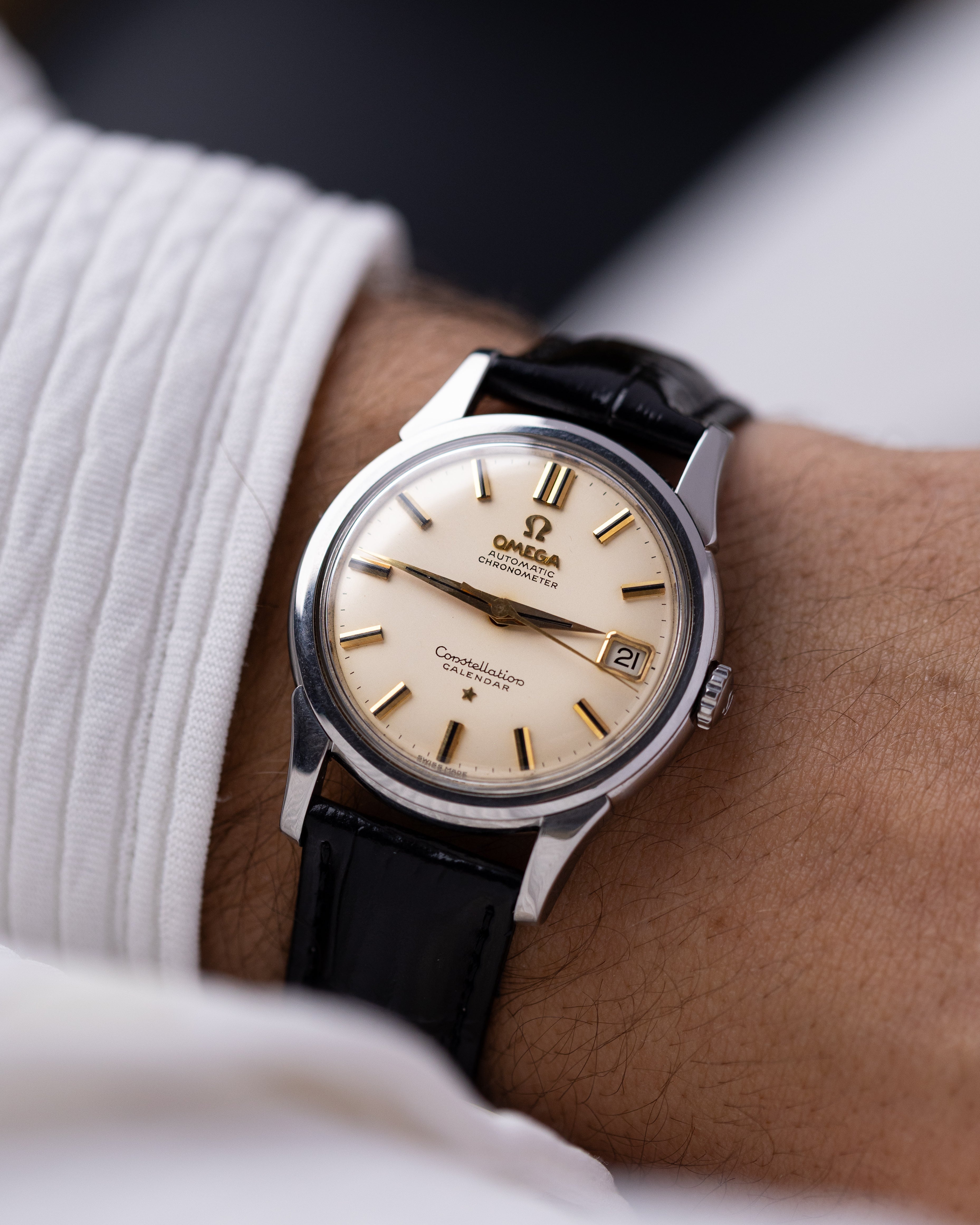 Vintage Omega Constellation Calendar, Ref. 14393 - 2 SC, Cal. 561 from 1960 - DuMarko