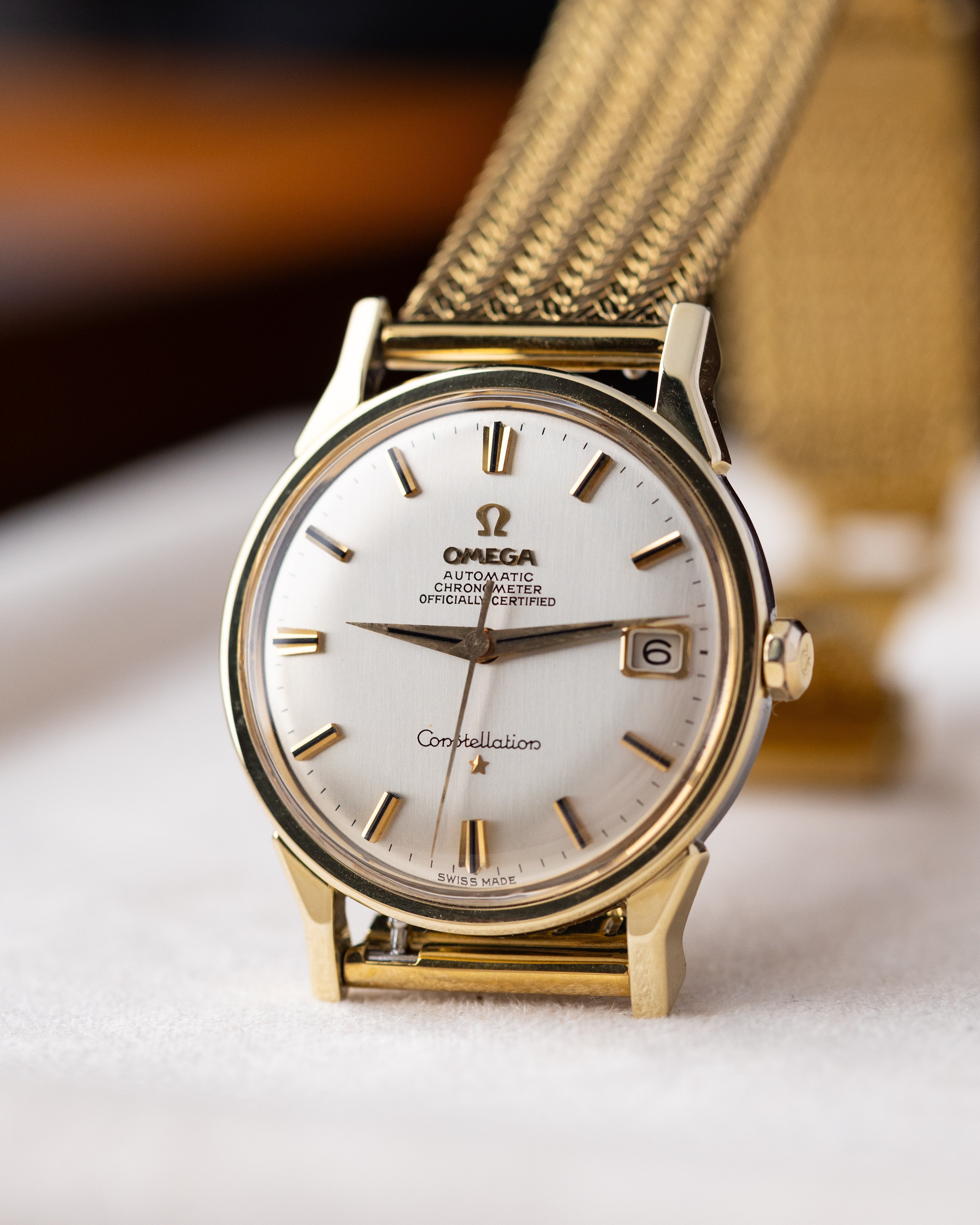 Vintage Omega Constellation Ref. 168.005, Cal. 561, Gold Capped Case from 1966 - DuMarko