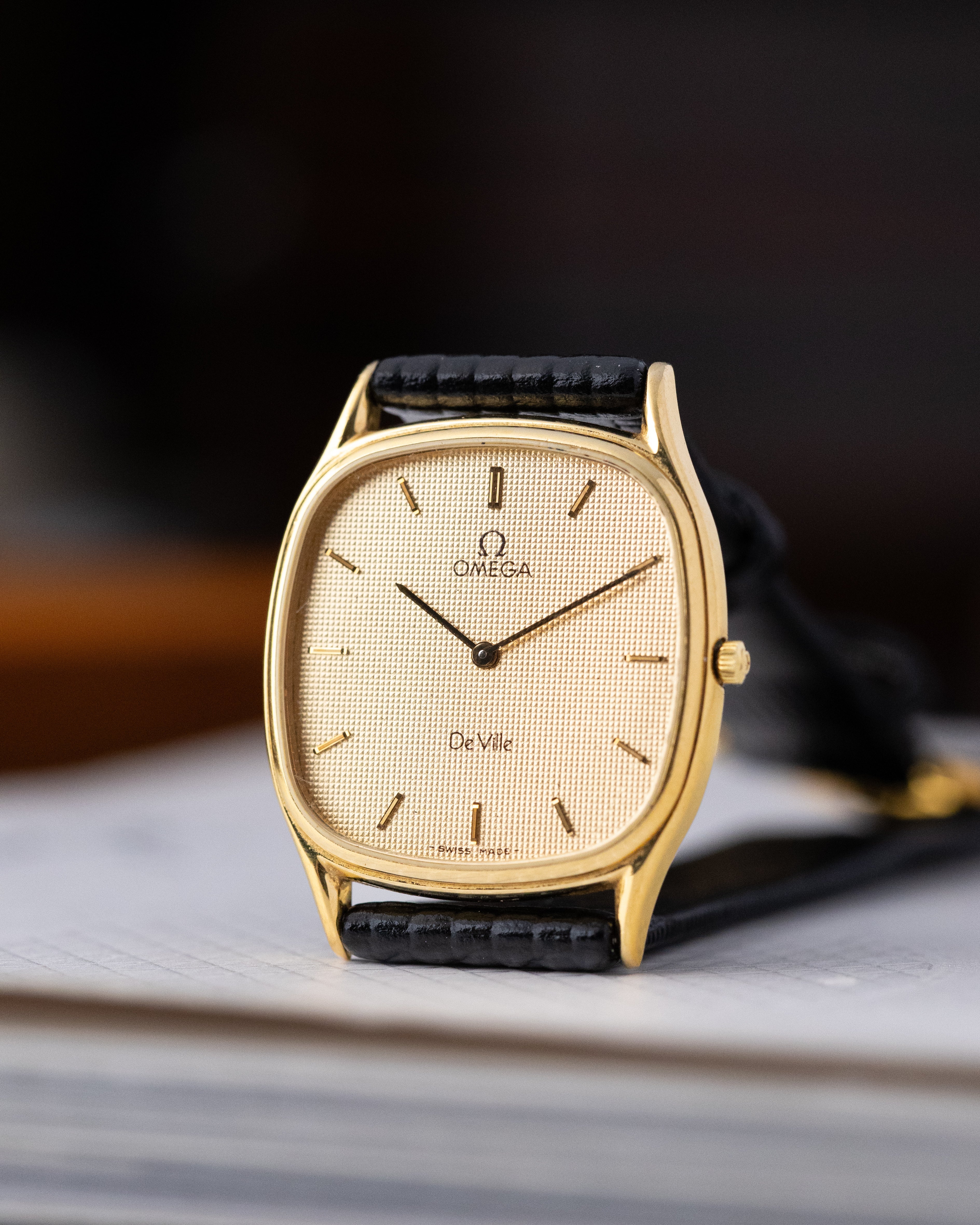 Vintage Omega De Ville, Art Deco Tank, Quartz Cal. 1377, Swiss Made - DuMarko