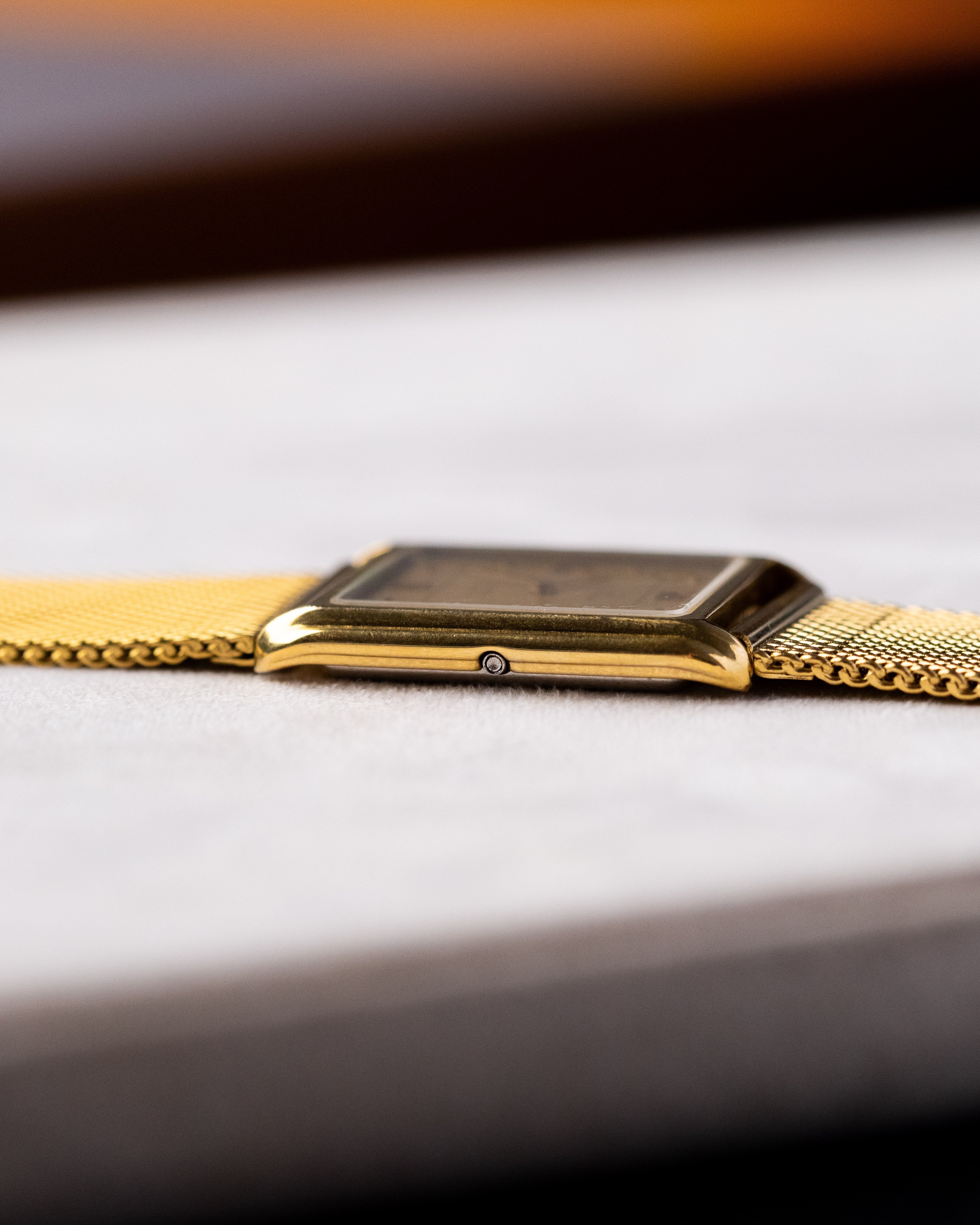 Vintage Omega De Ville, Art Deco Tank, Ref. 191.0107, Gold - Plated Quartz Cal. 1365 from 1980's - DuMarko