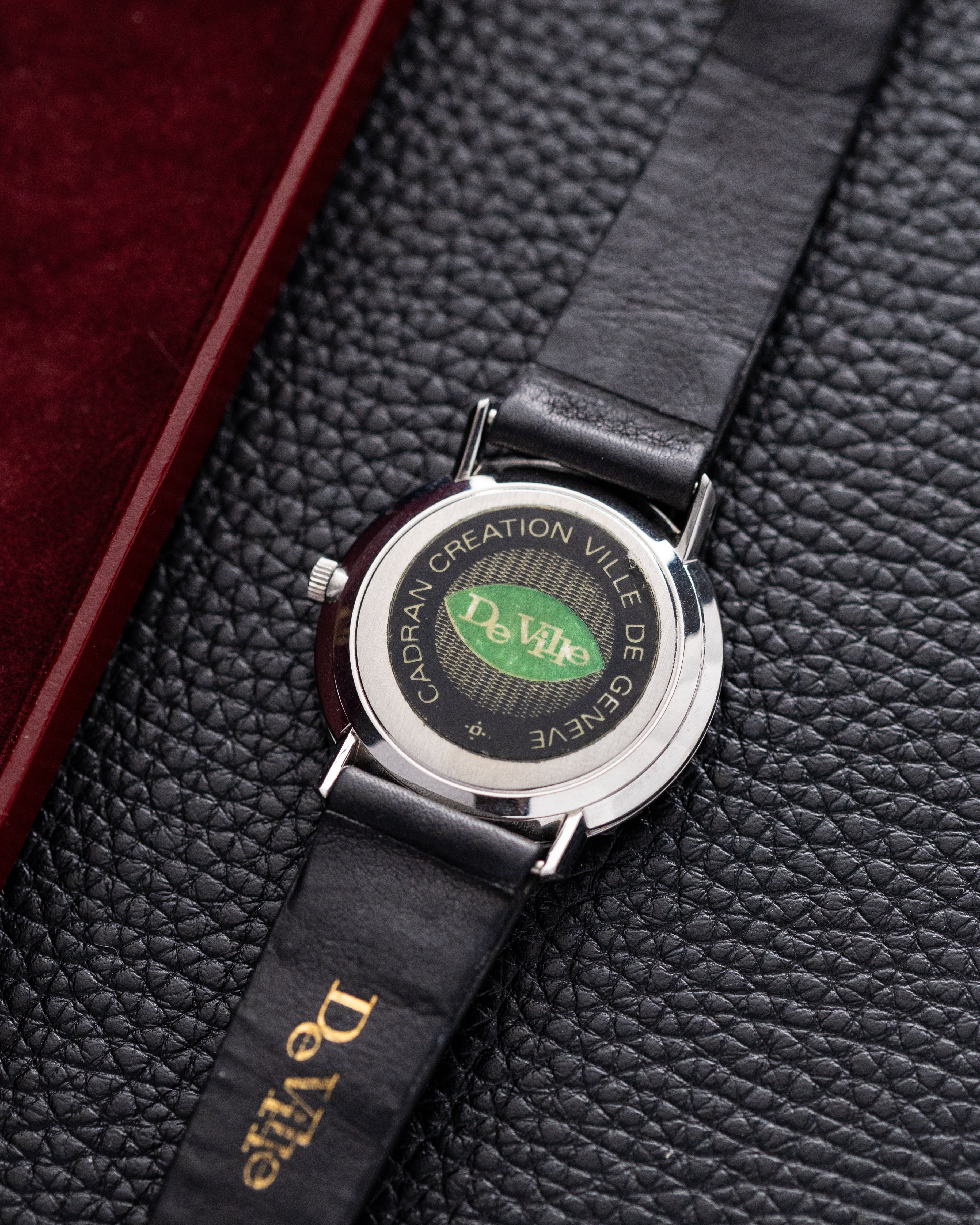 Vintage Omega De Ville Automatic, NOS, Rare Floral Two - tone Guilloché Dial Cal. 711 - DuMarko