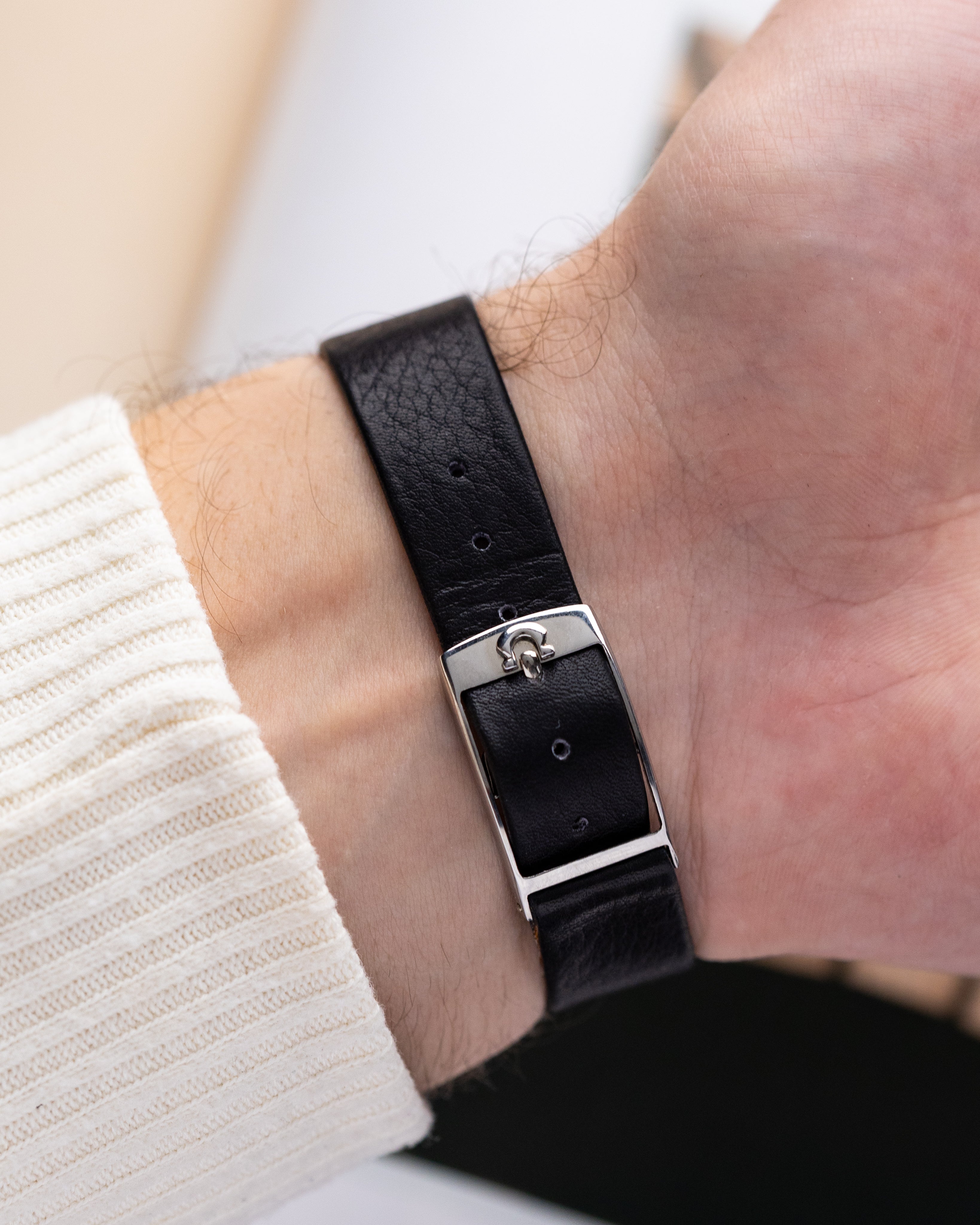 Vintage Omega De Ville Automatic, NOS, Rare Floral Two - tone Guilloché Dial Cal. 711 - DuMarko