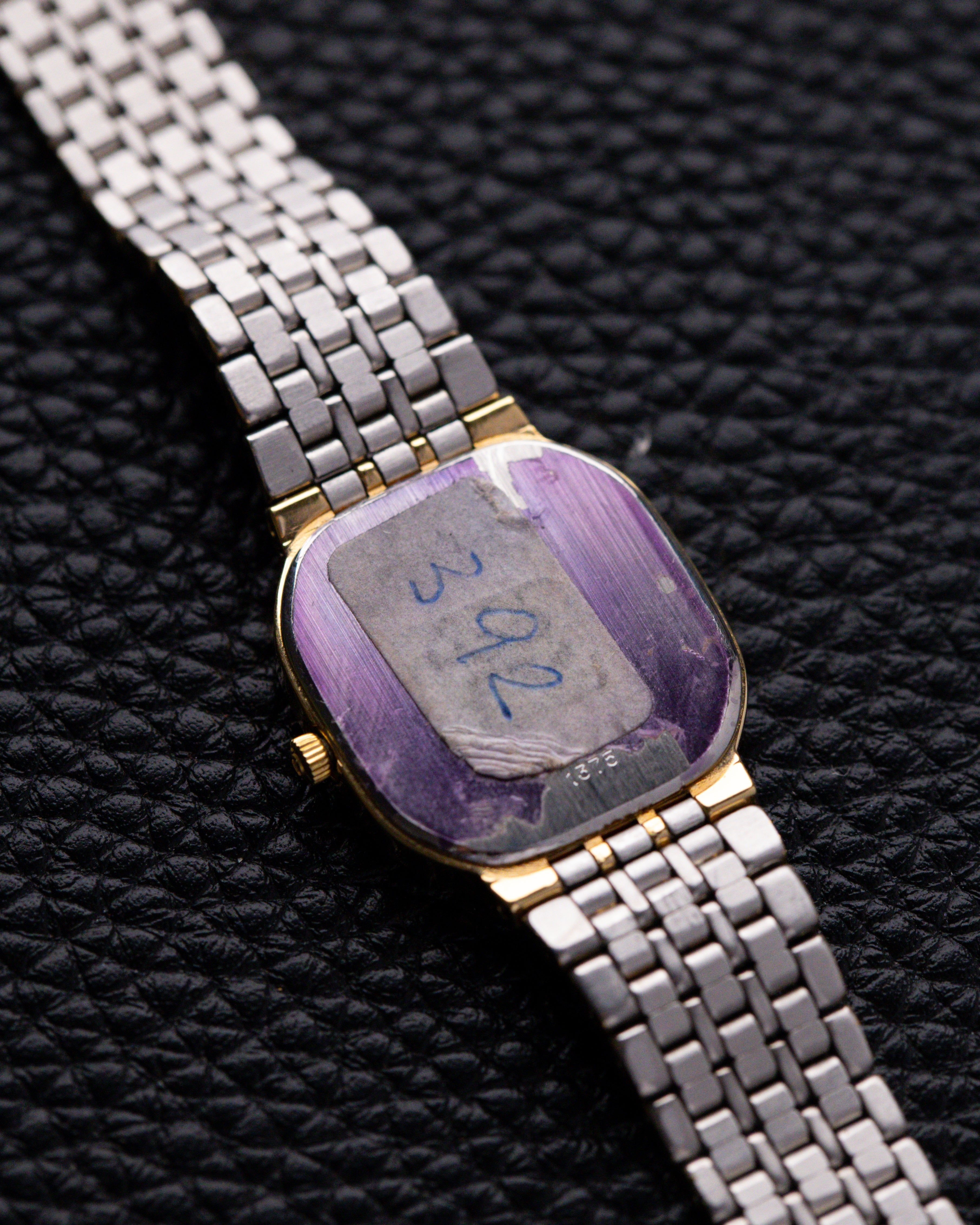 Vintage Omega De Ville Ladies Watch, NOS, Quartz Cal. 1375, Two - Tone Champagne Dial from 1982 - DuMarko