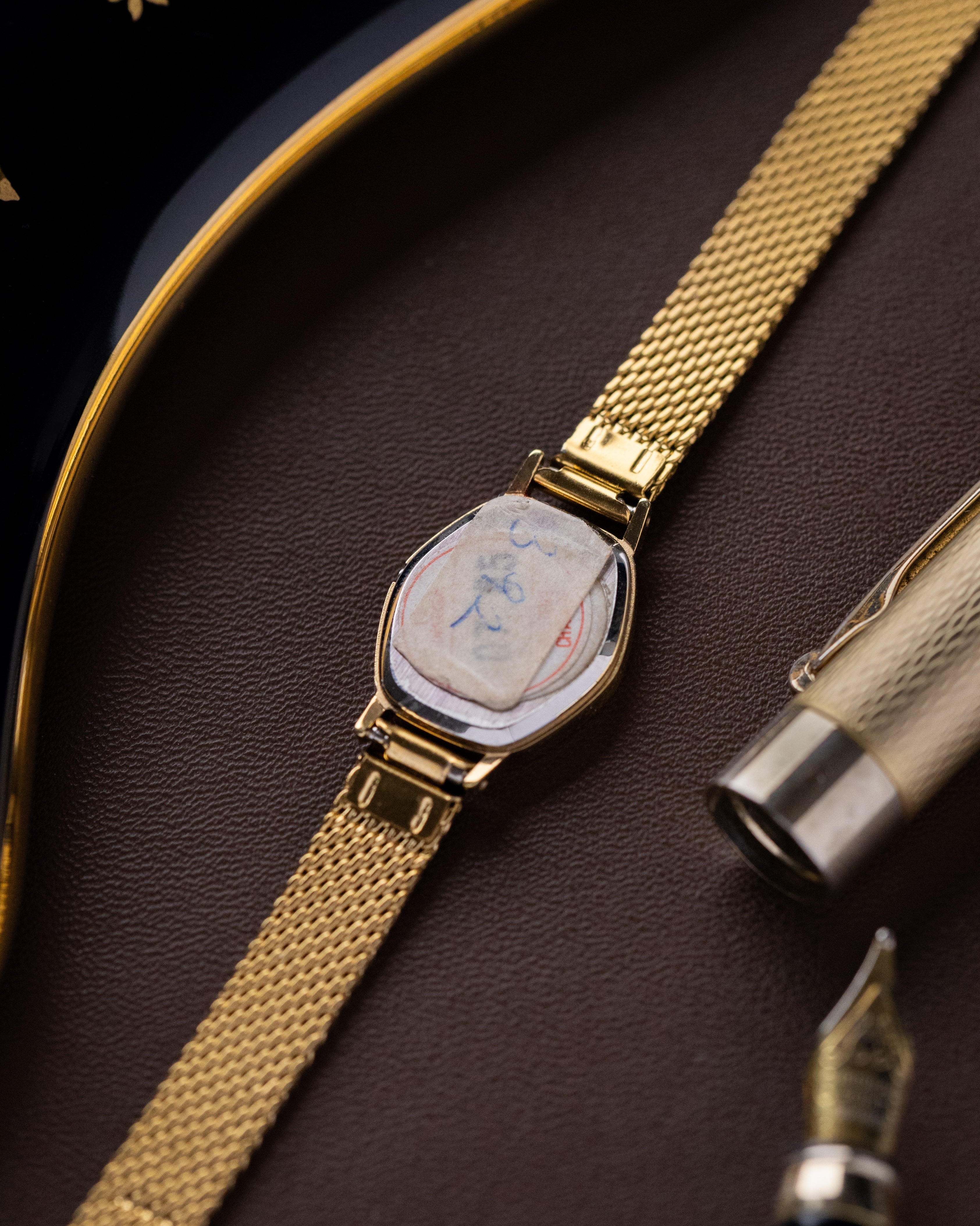 Vintage Omega De Ville Ladies Watch, Quartz Cal. 1367, Champagne Dial, Gold - Plated from 1979 - DuMarko