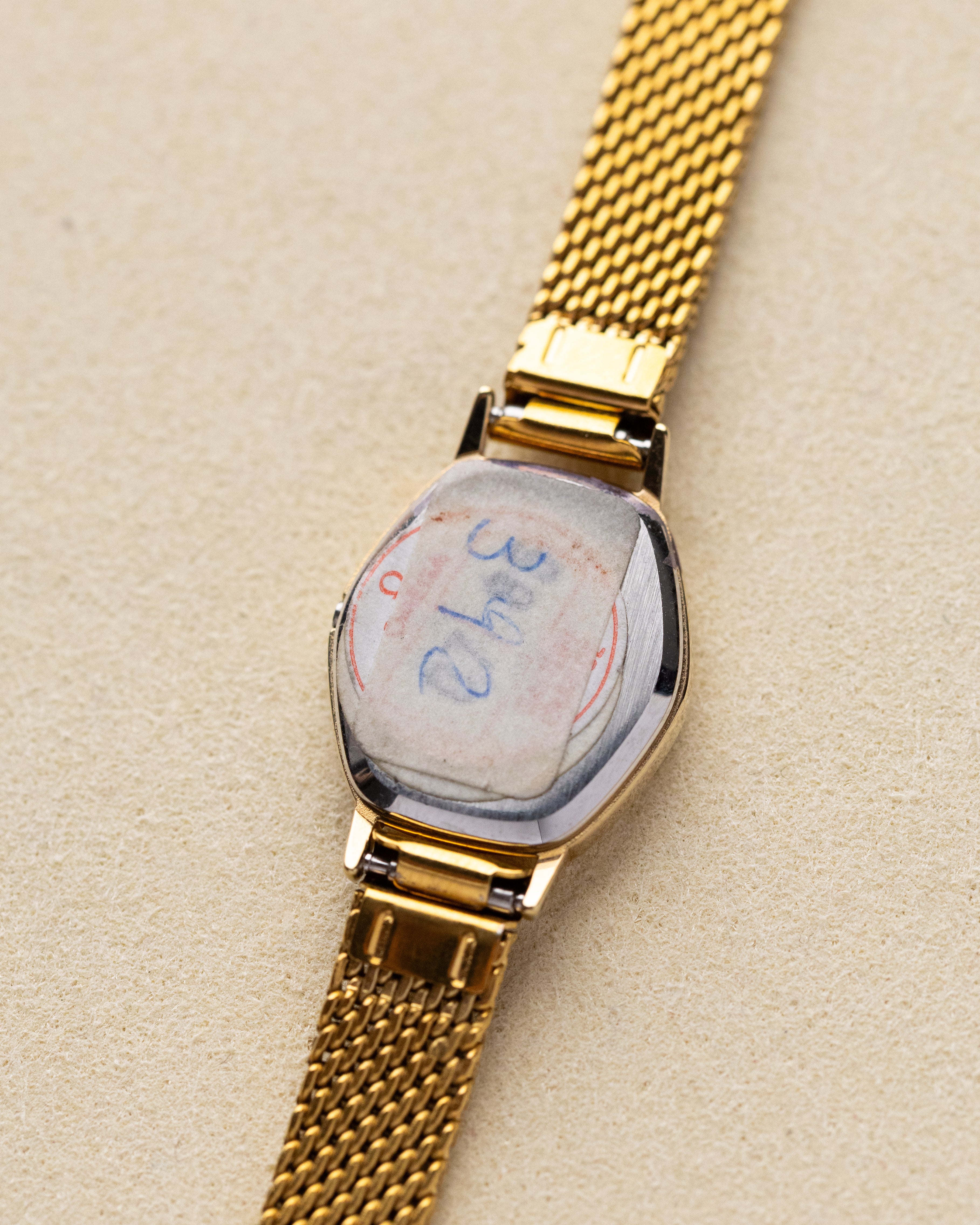 Vintage Omega De Ville Ladies Watch, Quartz Cal. 1367, Champagne Dial, Gold - Plated from 1979 - DuMarko