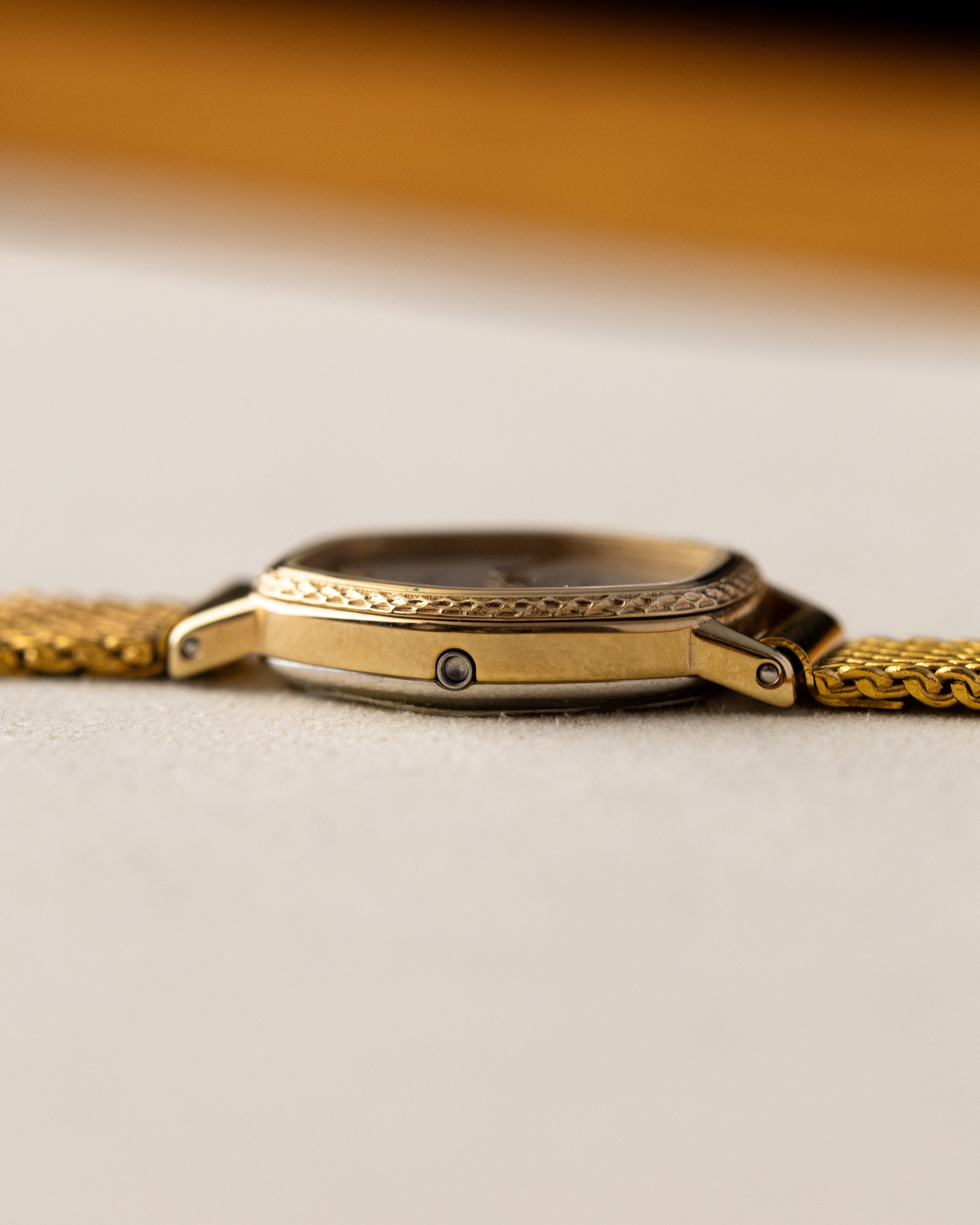 Vintage Omega De Ville Ladies Watch, Quartz Cal. 1367, Champagne Dial, Gold - Plated from 1979 - DuMarko