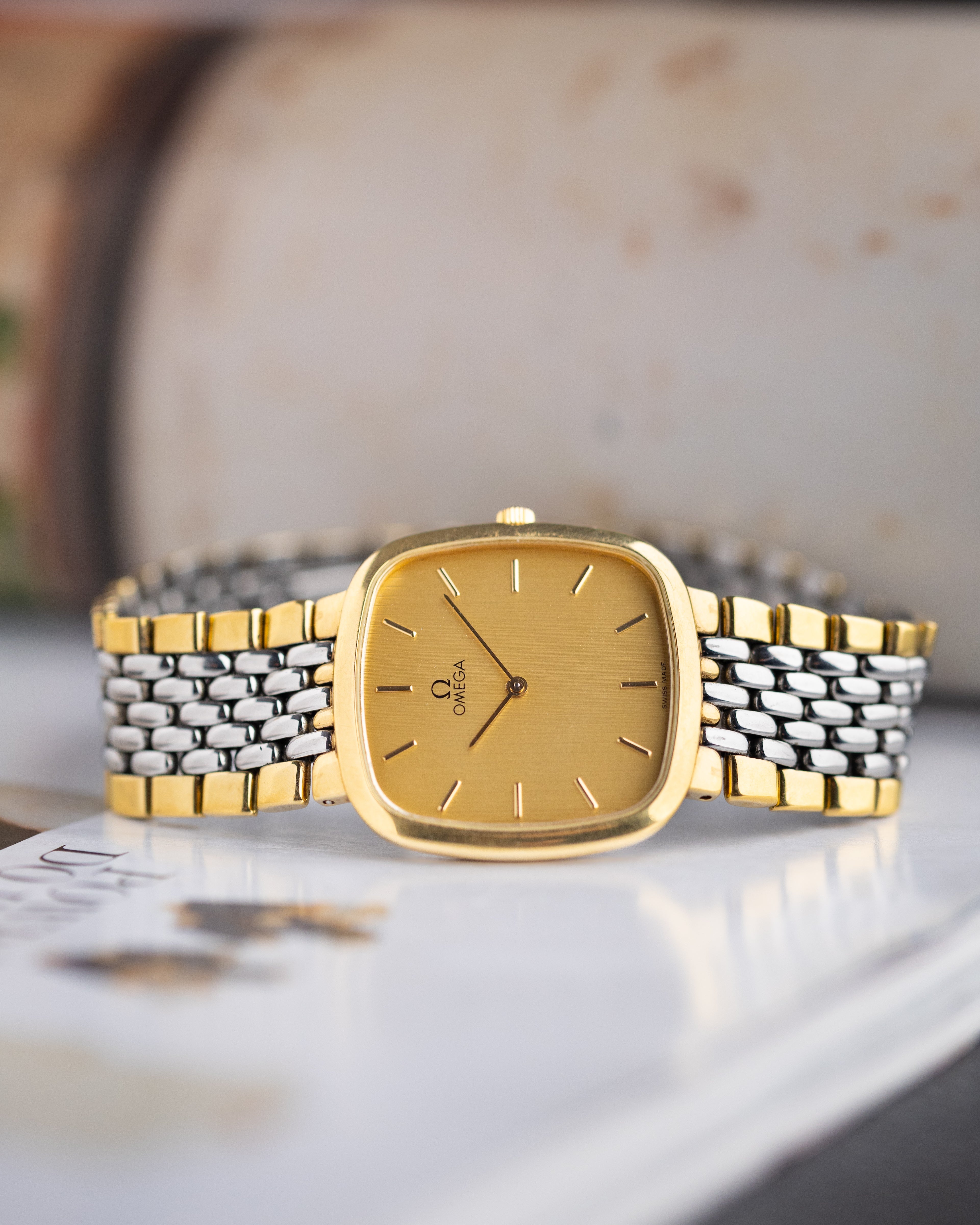 Vintage Omega De Ville Quartz watch from 1970's - DuMarko