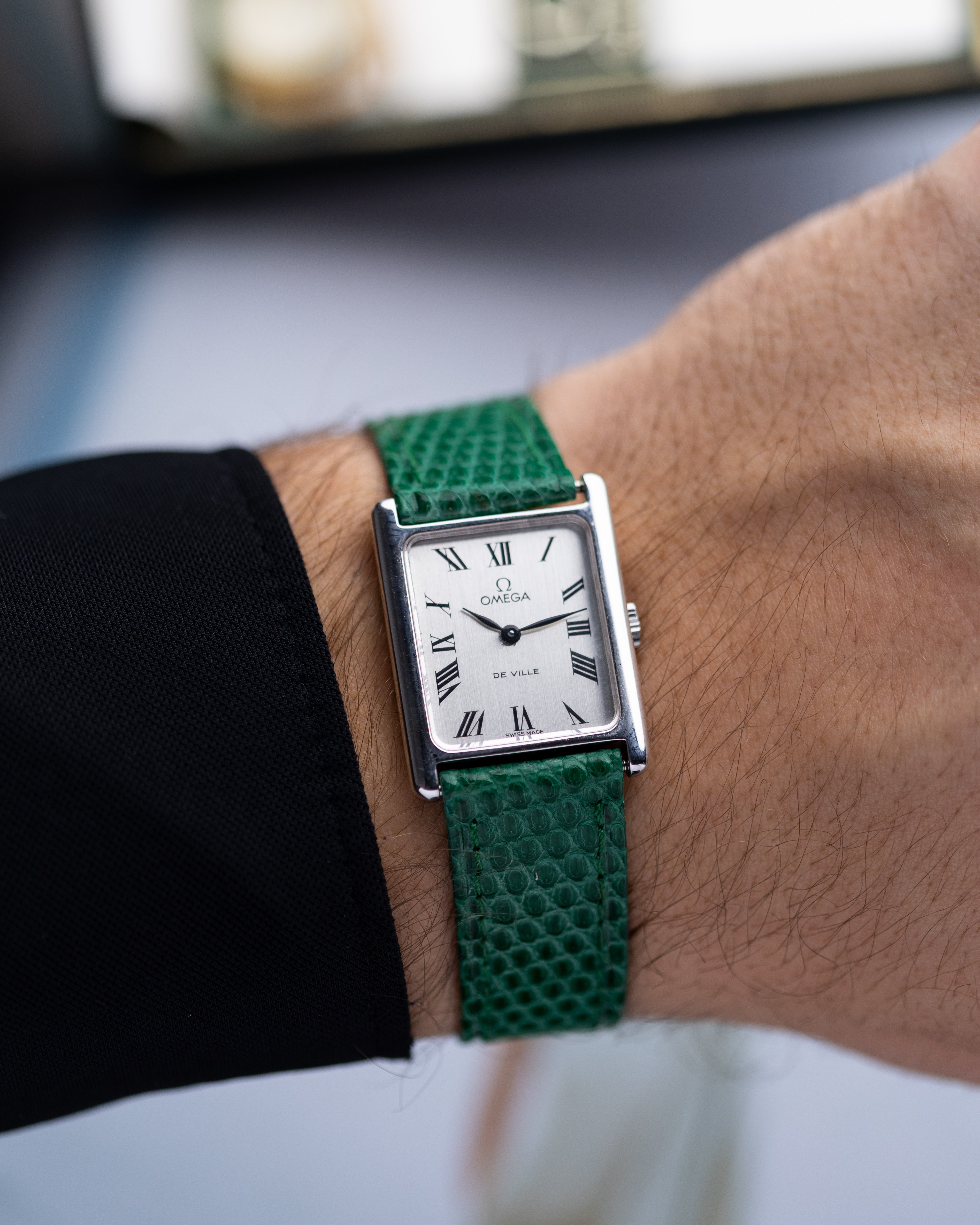 Vintage Omega De Ville, Square Tank from 1966 - DuMarko