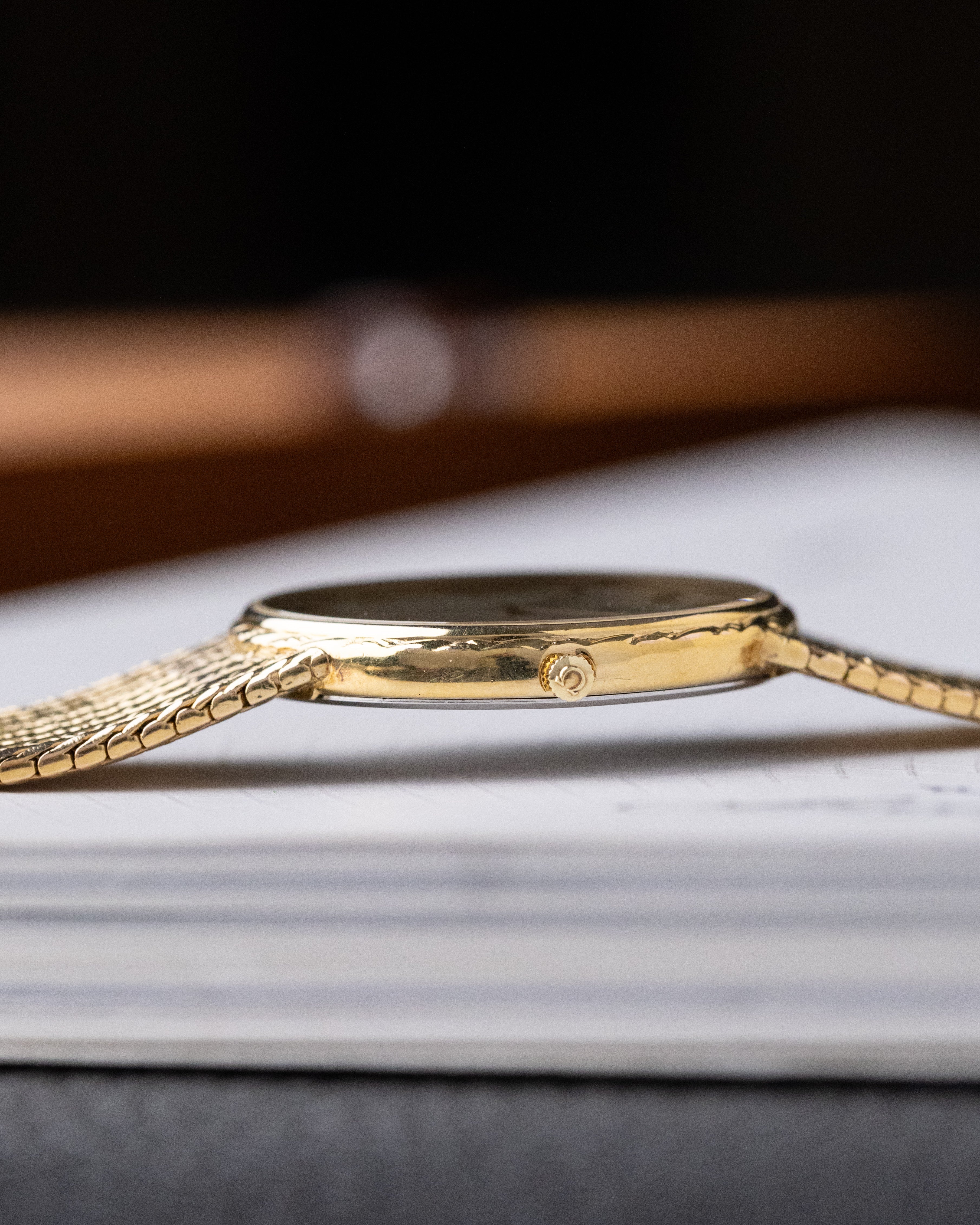 Vintage Omega De Ville Swiss Watch, Champagne crosshatched dial, Quartz Watch from 1980's - DuMarko