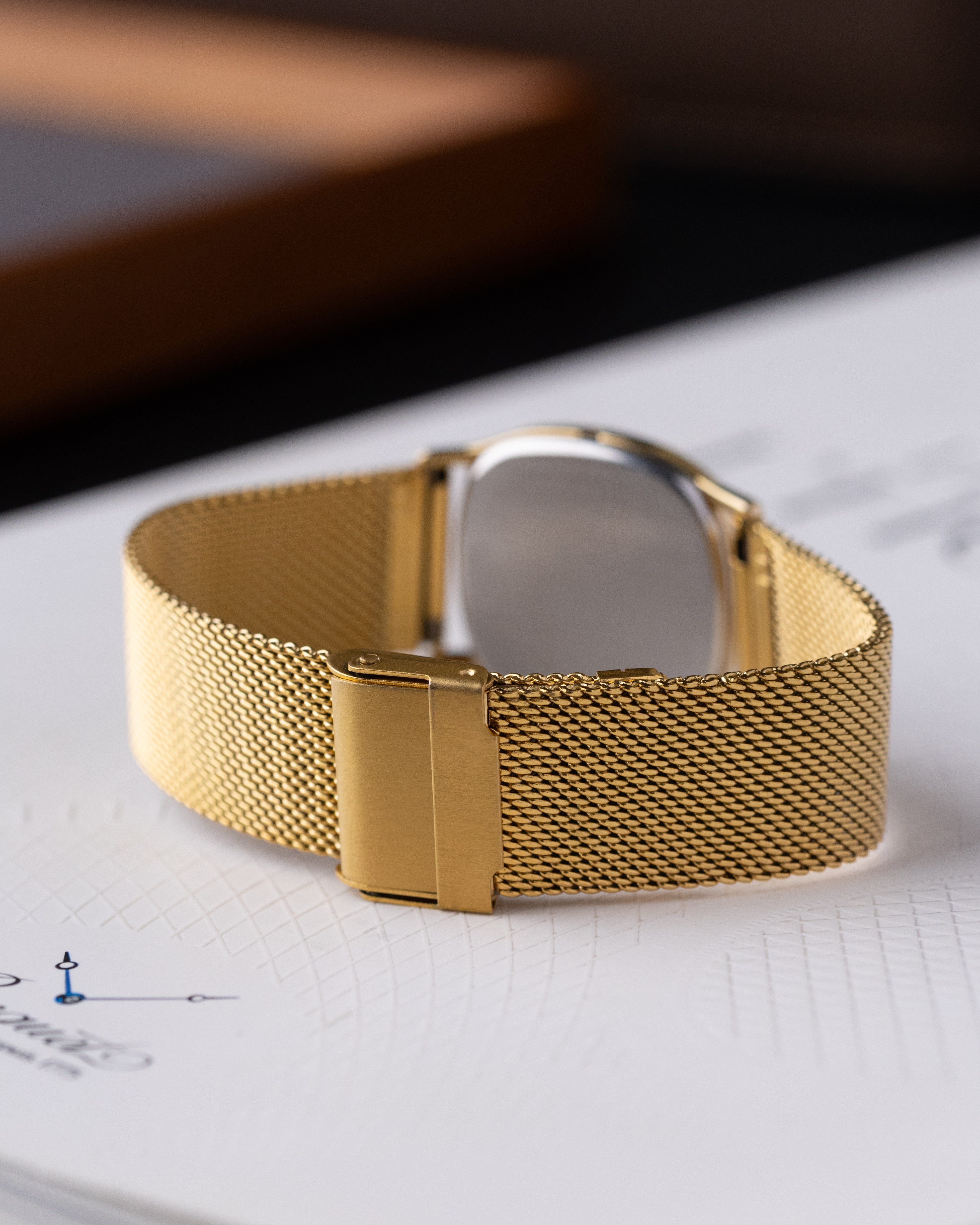 Vintage Omega De Ville Swiss Watch, Rope Bezel, Gilt Breguet Numerals from 1980's - DuMarko