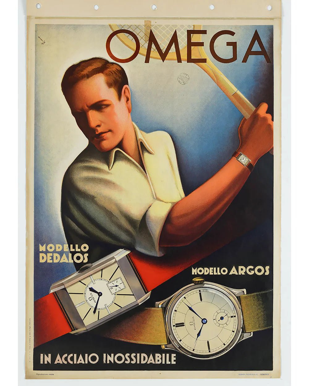 Vintage Omega “Dedalos” Art Deco Tank Watch with Sector Dial, Cal. 20F from 1930 - DuMarko