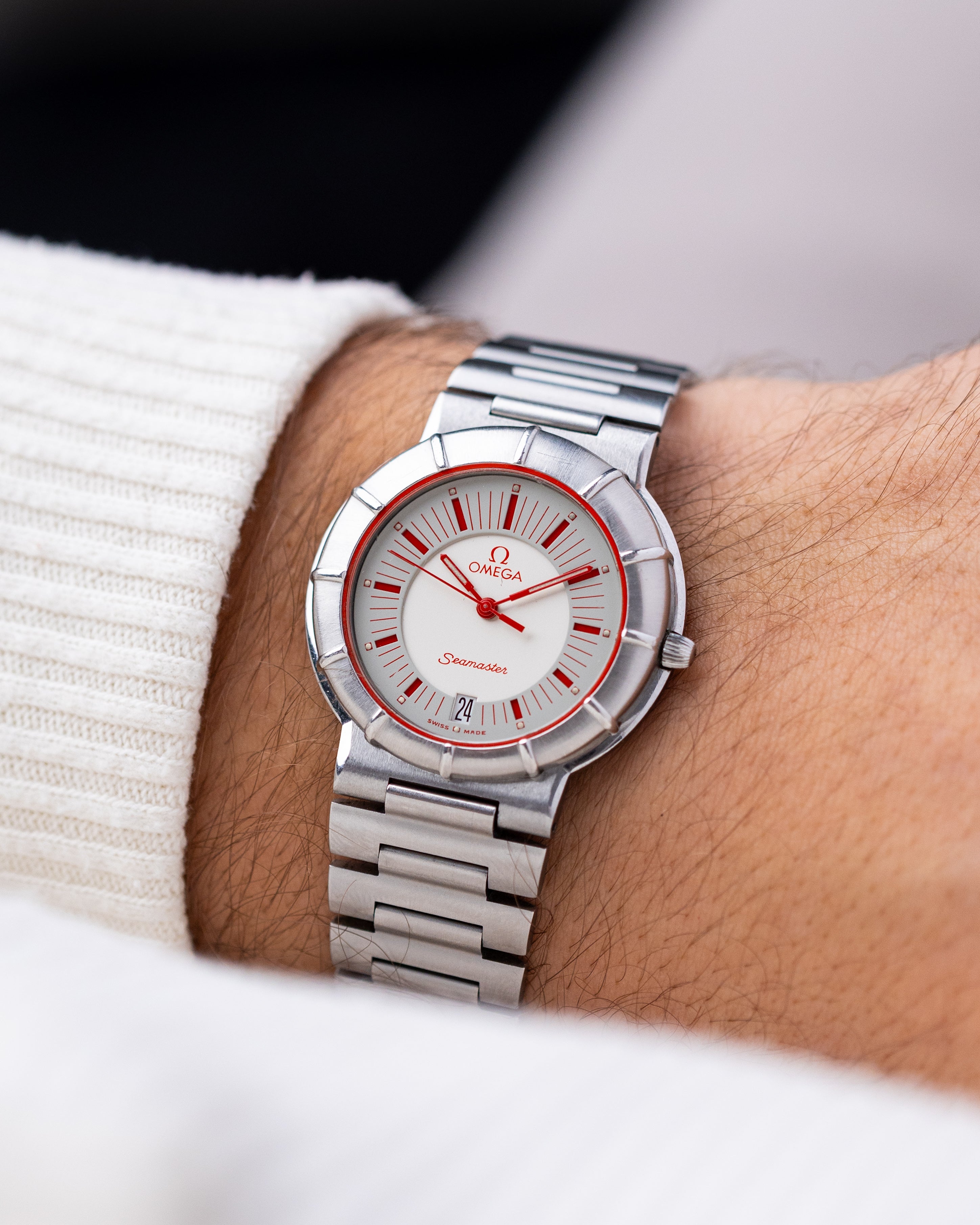 Vintage Omega Dynamic II 'Spider', Two - tone dial, Quartz Cal. 1430 from 1980's - DuMarko