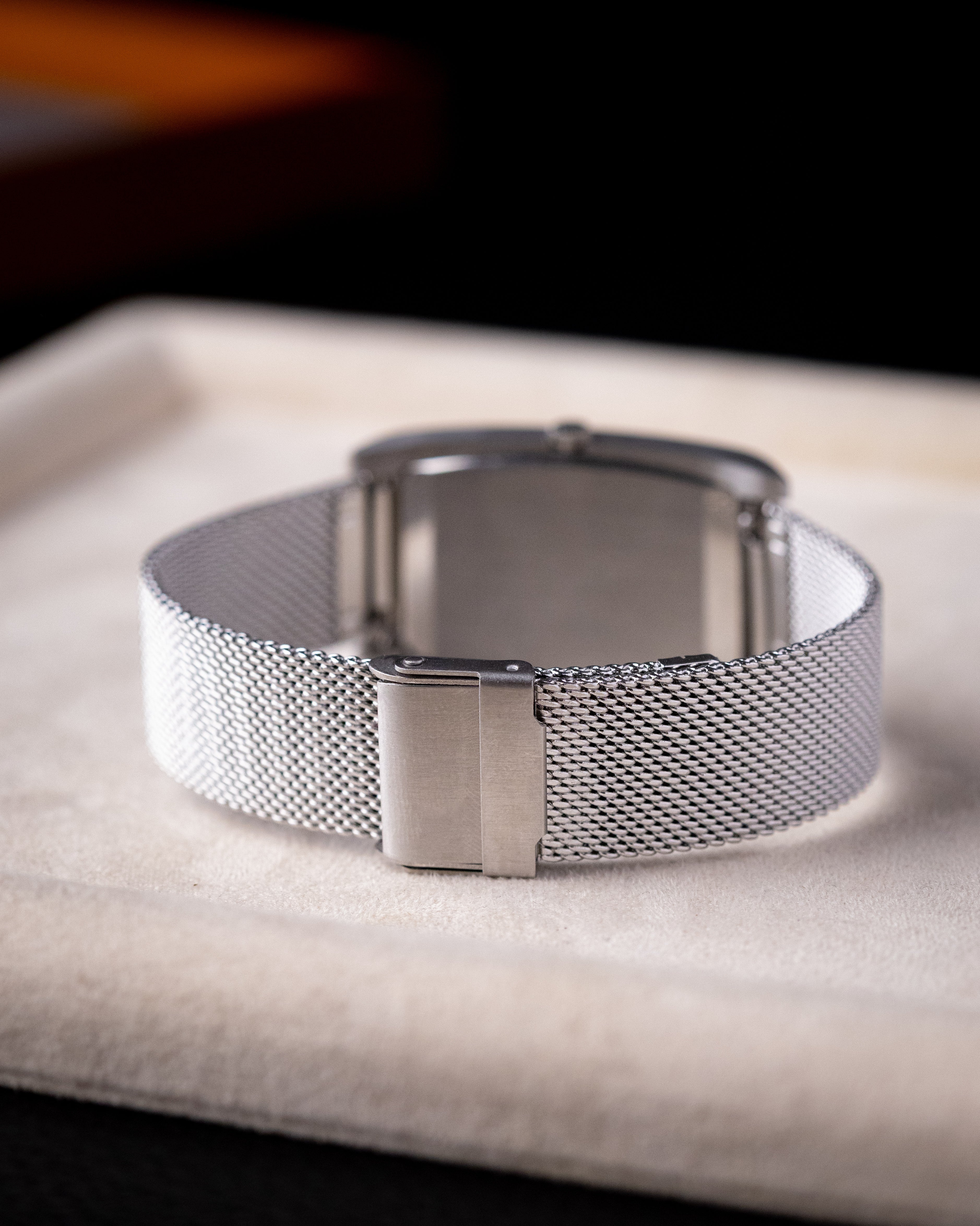 Vintage Omega Genève Oversized Tonneau Tank, Ref. 111.0110, Silver Dial from 1971 - DuMarko