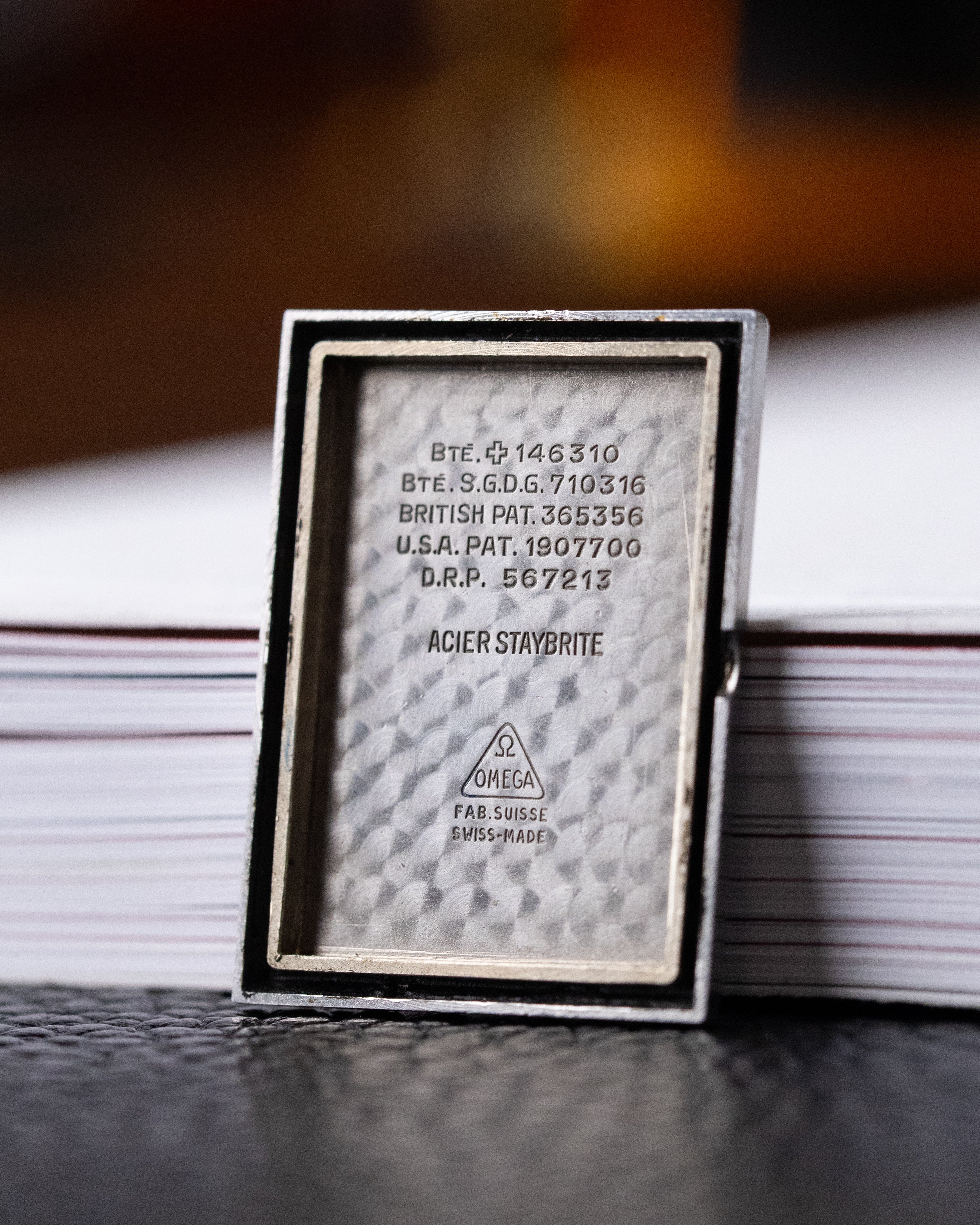 Vintage Omega Marine Standard CK 3635 Swiss Watch, Cal. T17 Movement, Bronze Patina Dial from 1939 - DuMarko