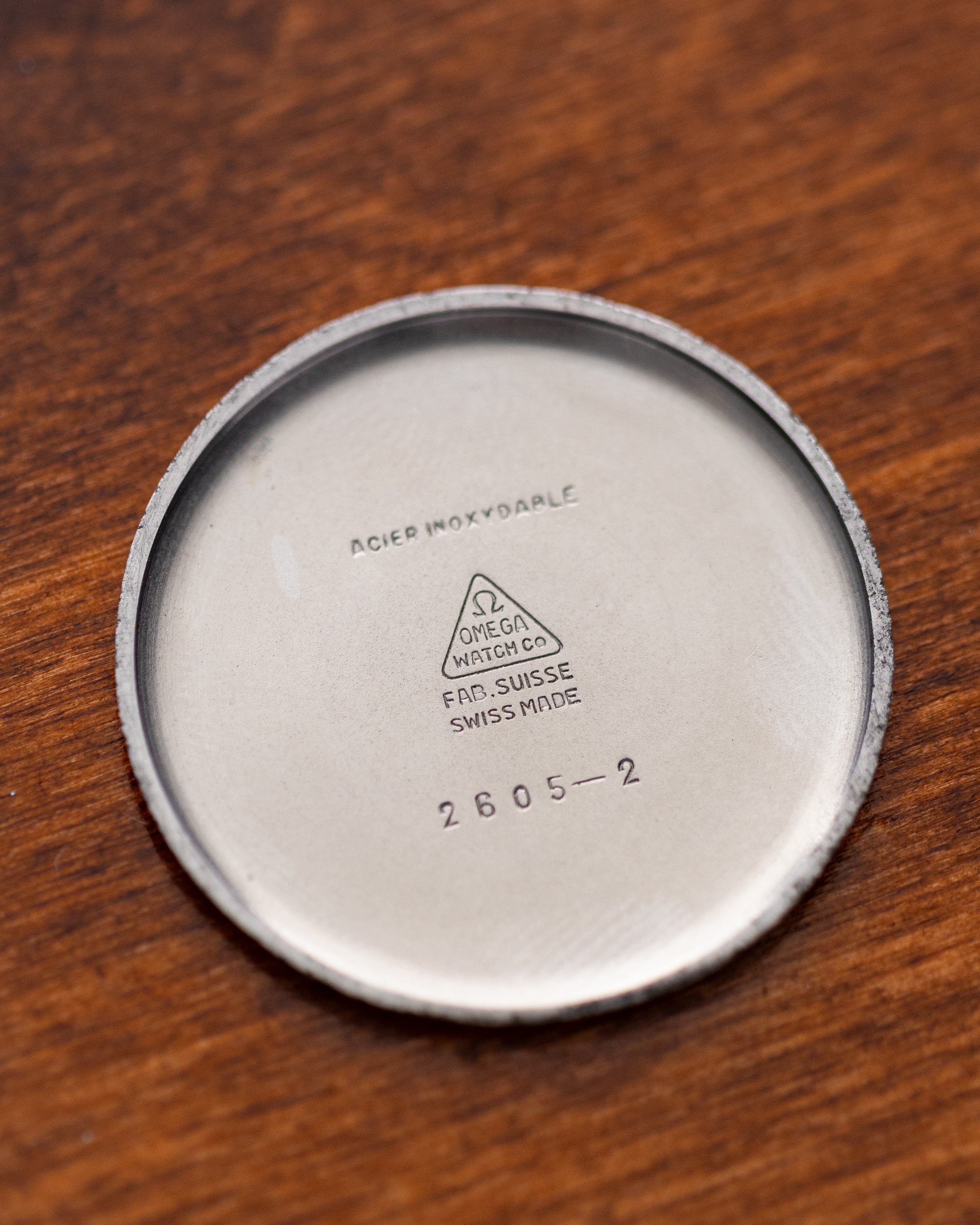 Vintage Omega, Rare Black Honeycomb Dial, Cal. 265, Ref. 2605 - 2 - DuMarko