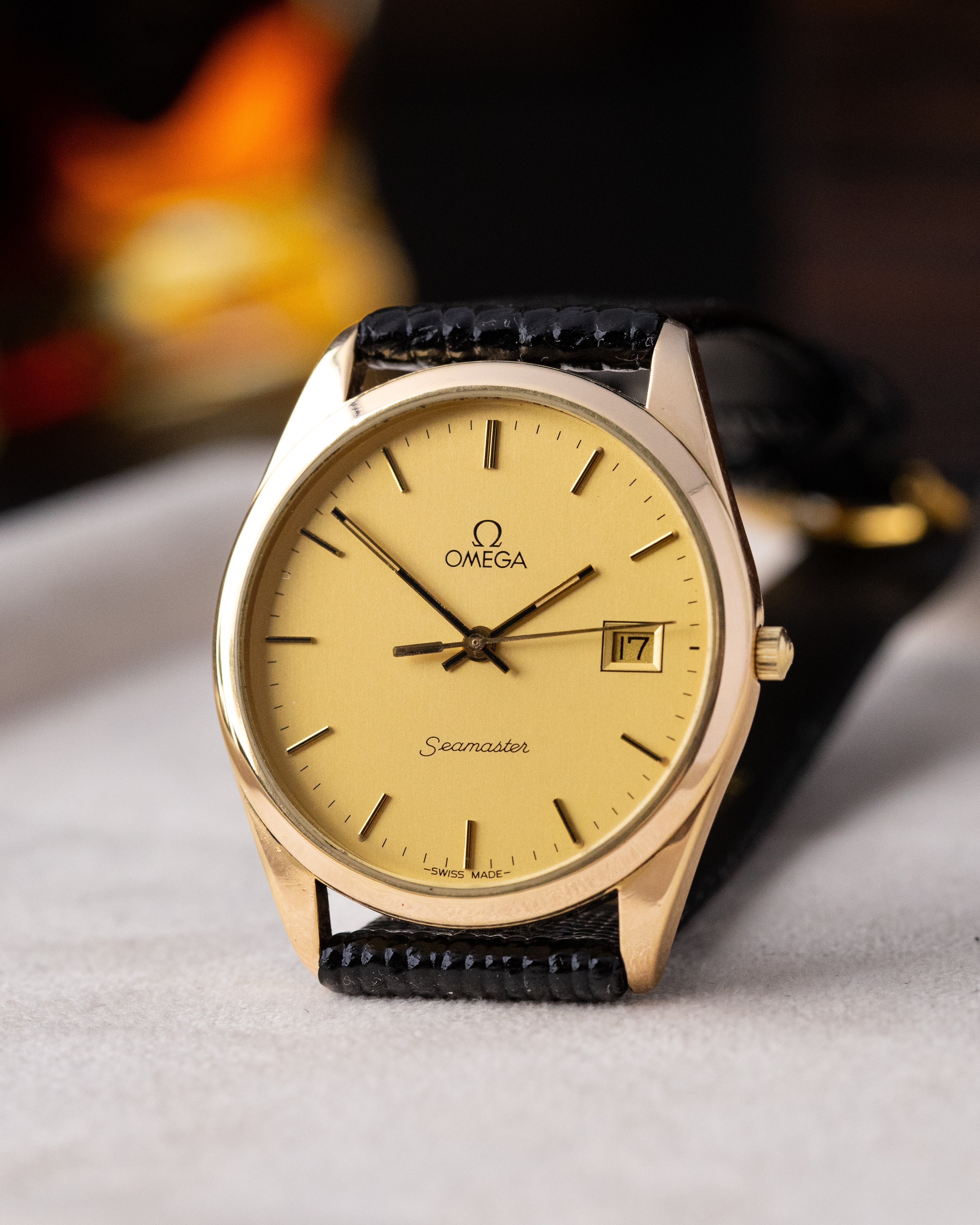 Vintage Omega Seamaster Quartz Date, Ref. 196.0313, Cal. 1430 from 1980's - DuMarko