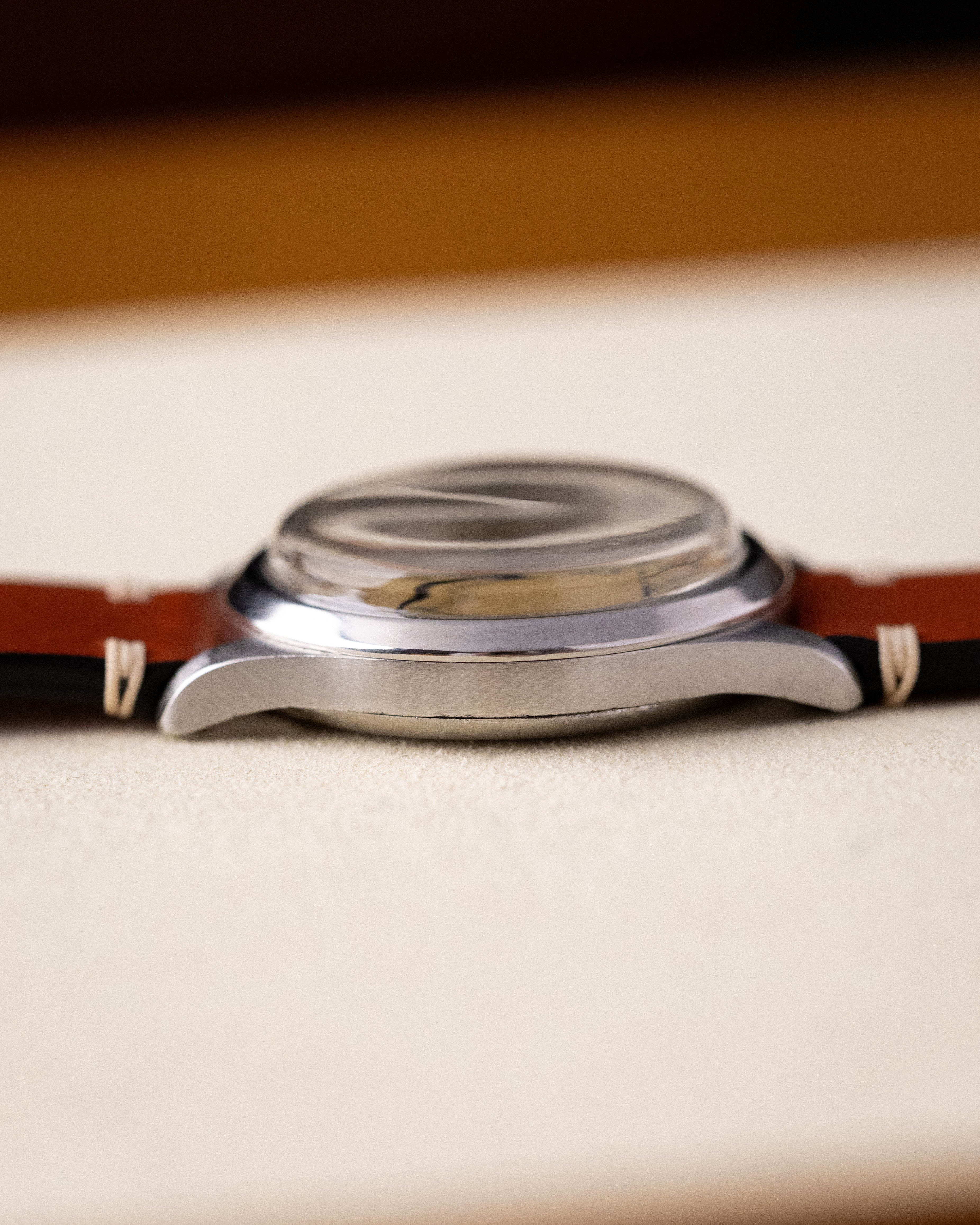 Vintage Omega Swiss Watch, Cal. 26.5 SOB T2, Cream Patina Dial from 1930's - DuMarko