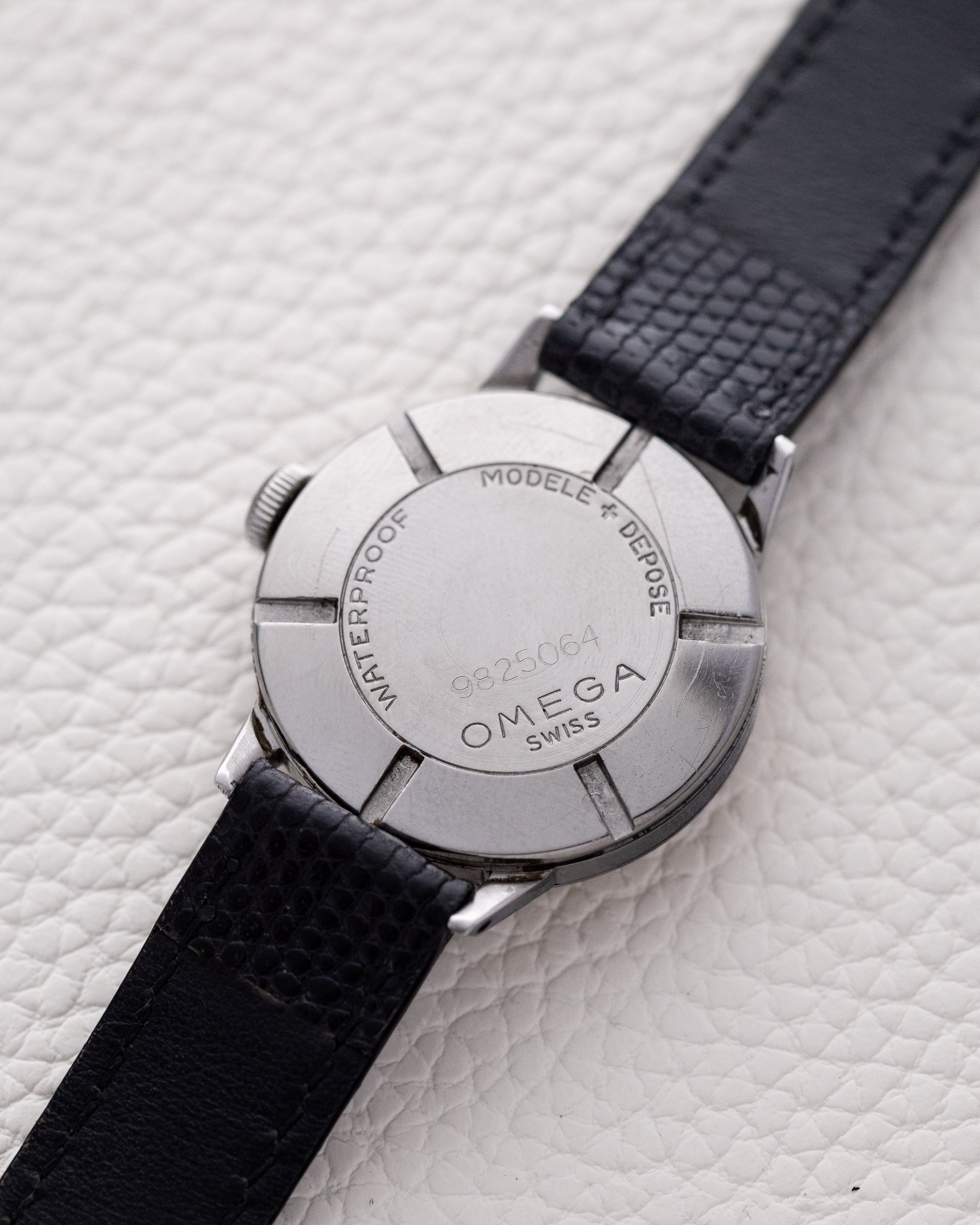 Vintage Omega Swiss Watch, Rare Tropical Salmon Dial, Cal. 26.5 SOB T2, Roman Numerals, Sub - Seconds from 1939 - DuMarko