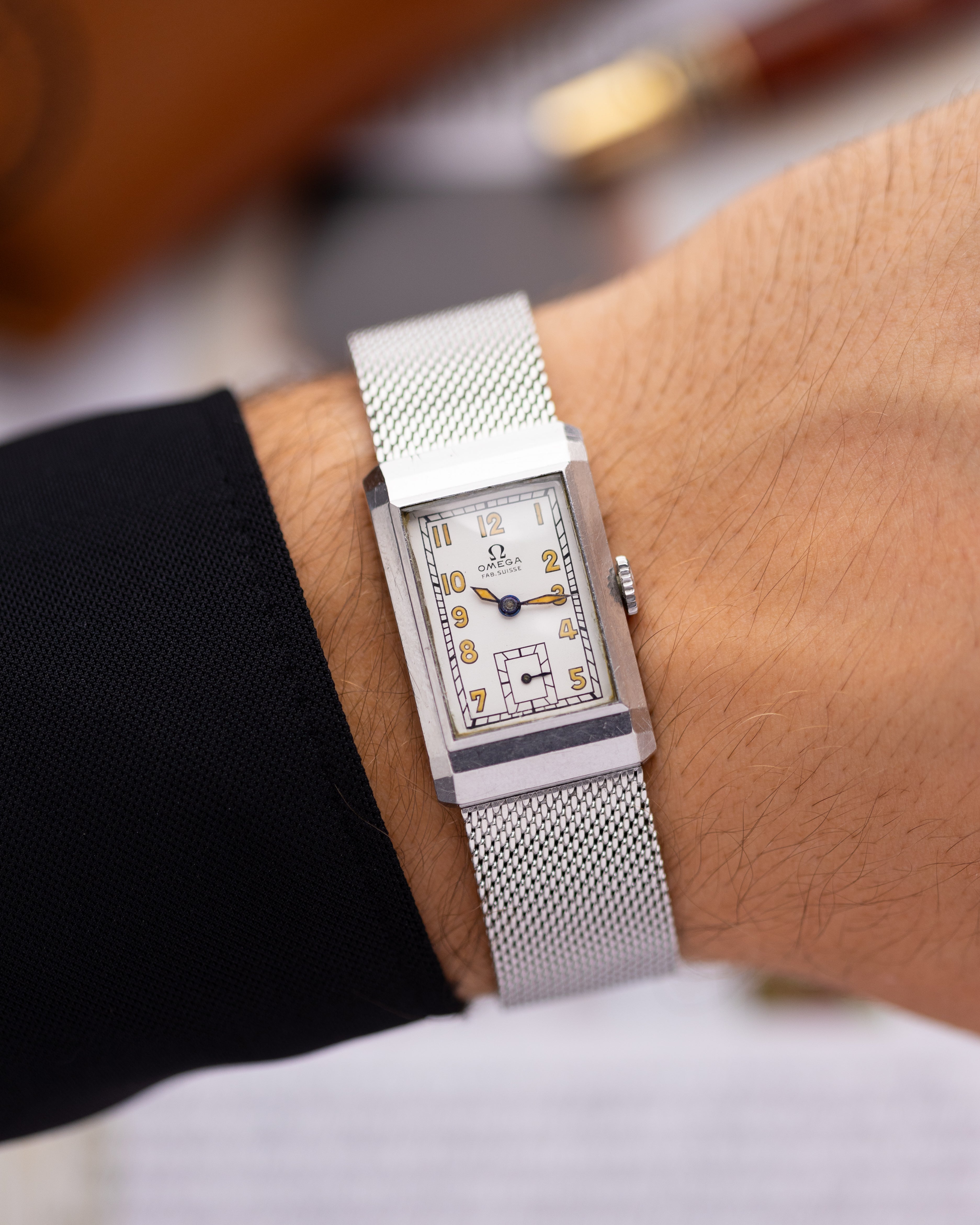 Vintage Omega Tank, Cal. T17, Art Deco Style - DuMarko