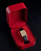 Vintage Omega Tank, Luxury Solid 14K Gold Case, Cal. 625, Ref. DD6850 from 1975 - DuMarko