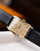 Vintage Omega Tank, Luxury Solid 14K Gold Case, Cal. 625, Ref. DD6850 from 1975 - DuMarko