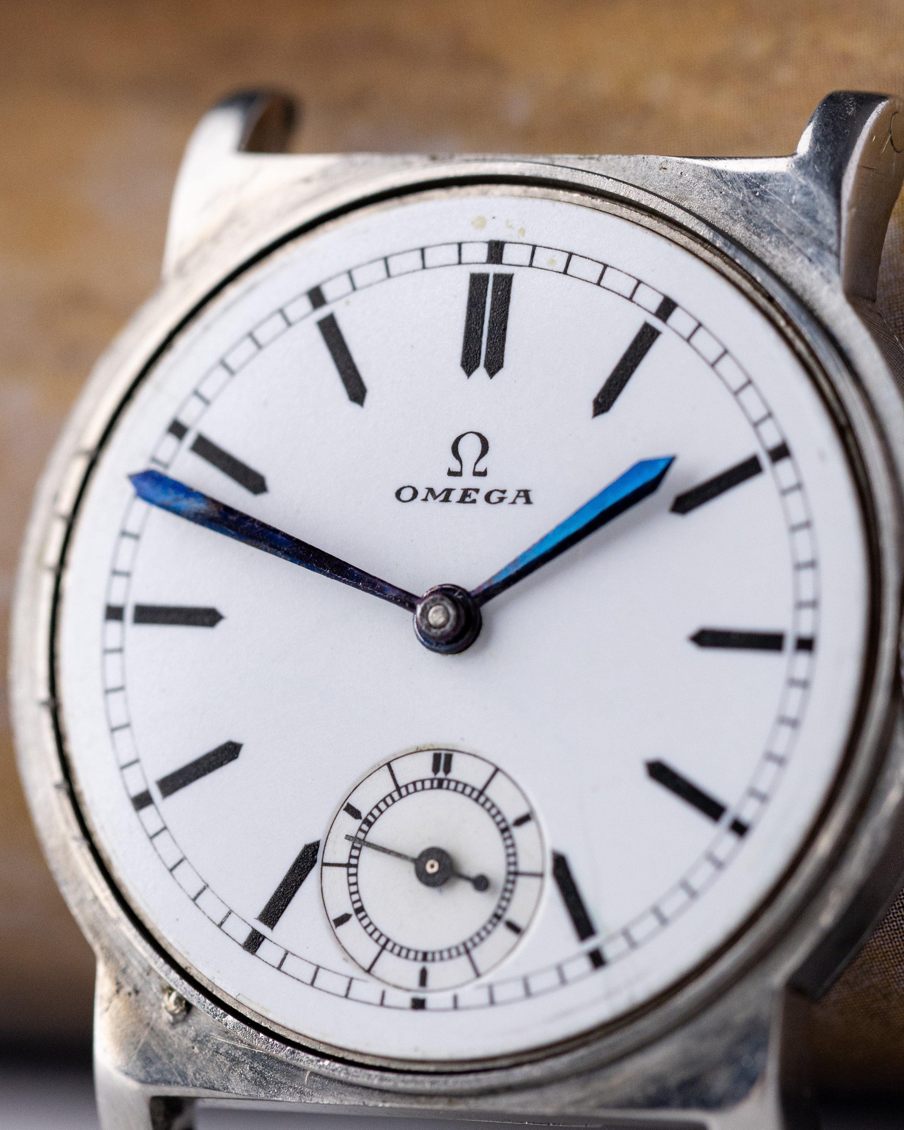 Vintage Omega Watch, Art Deco Style, Enamel dial , Cal. 26.5 SOB T2 - DuMarko