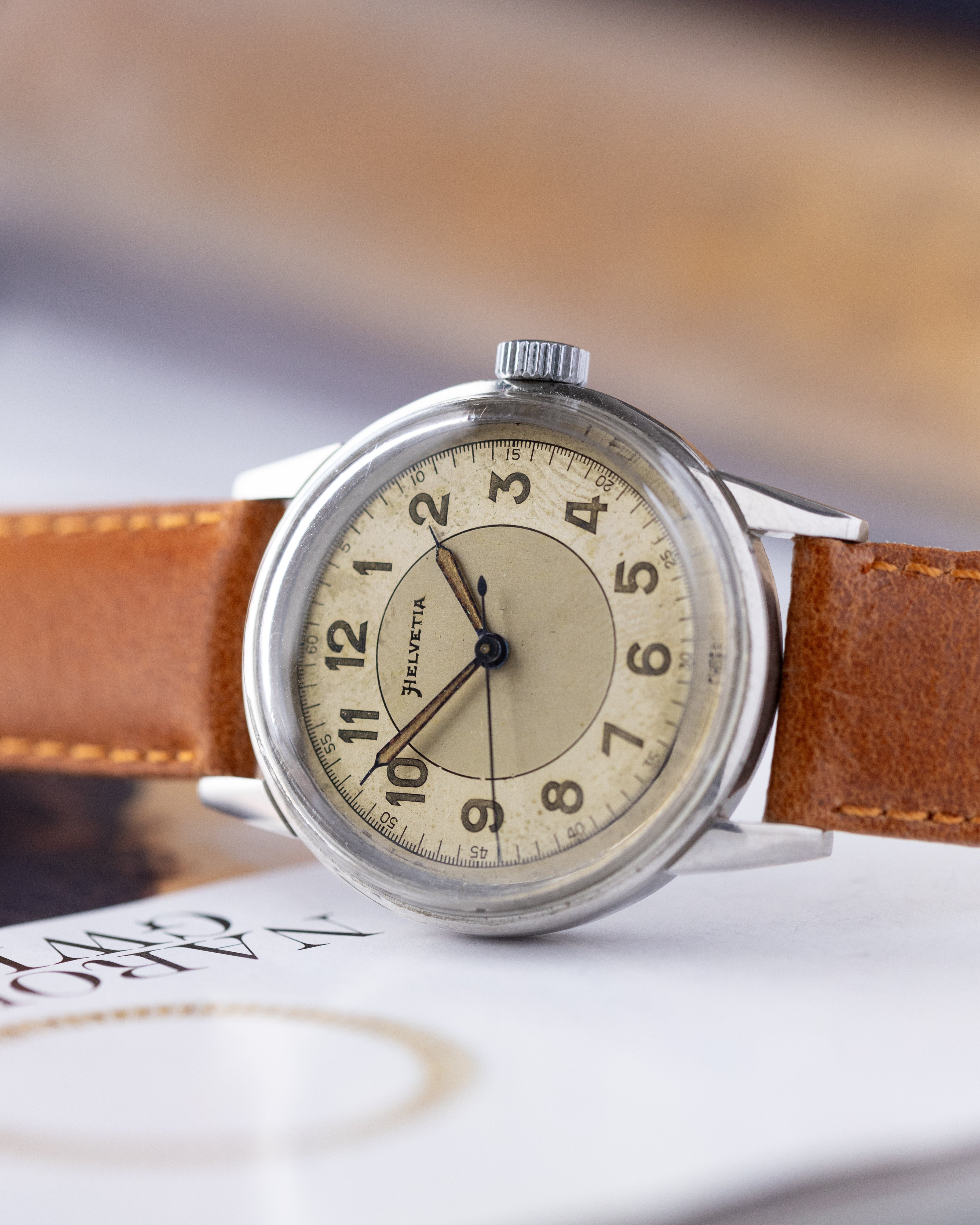 Vintage Pilot "Helvetia" watch, Aviators Military watch WW2 - DuMarko