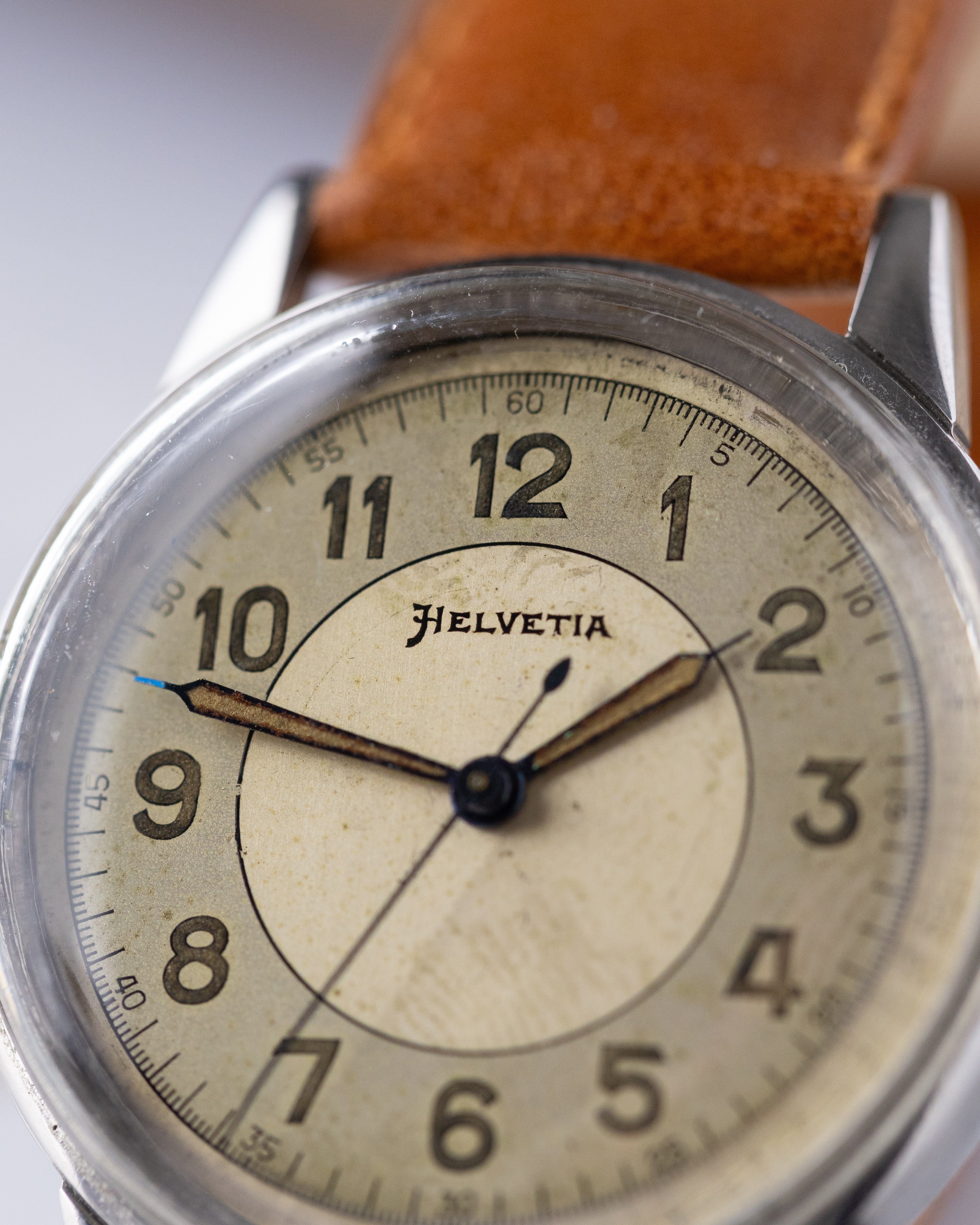 Vintage Pilot "Helvetia" watch, Aviators Military watch WW2 - DuMarko